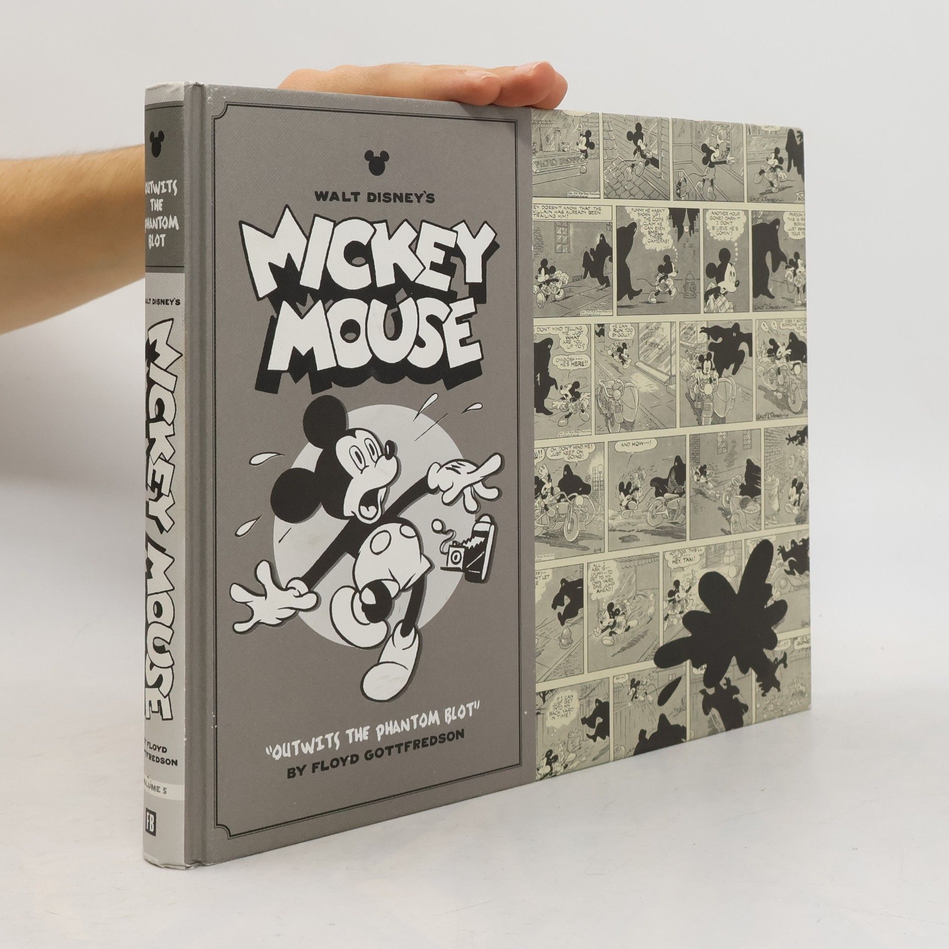 Floyd Gottfredson Walt Disney's Mickey Mouse: \"outwits the Phantom Blot\"