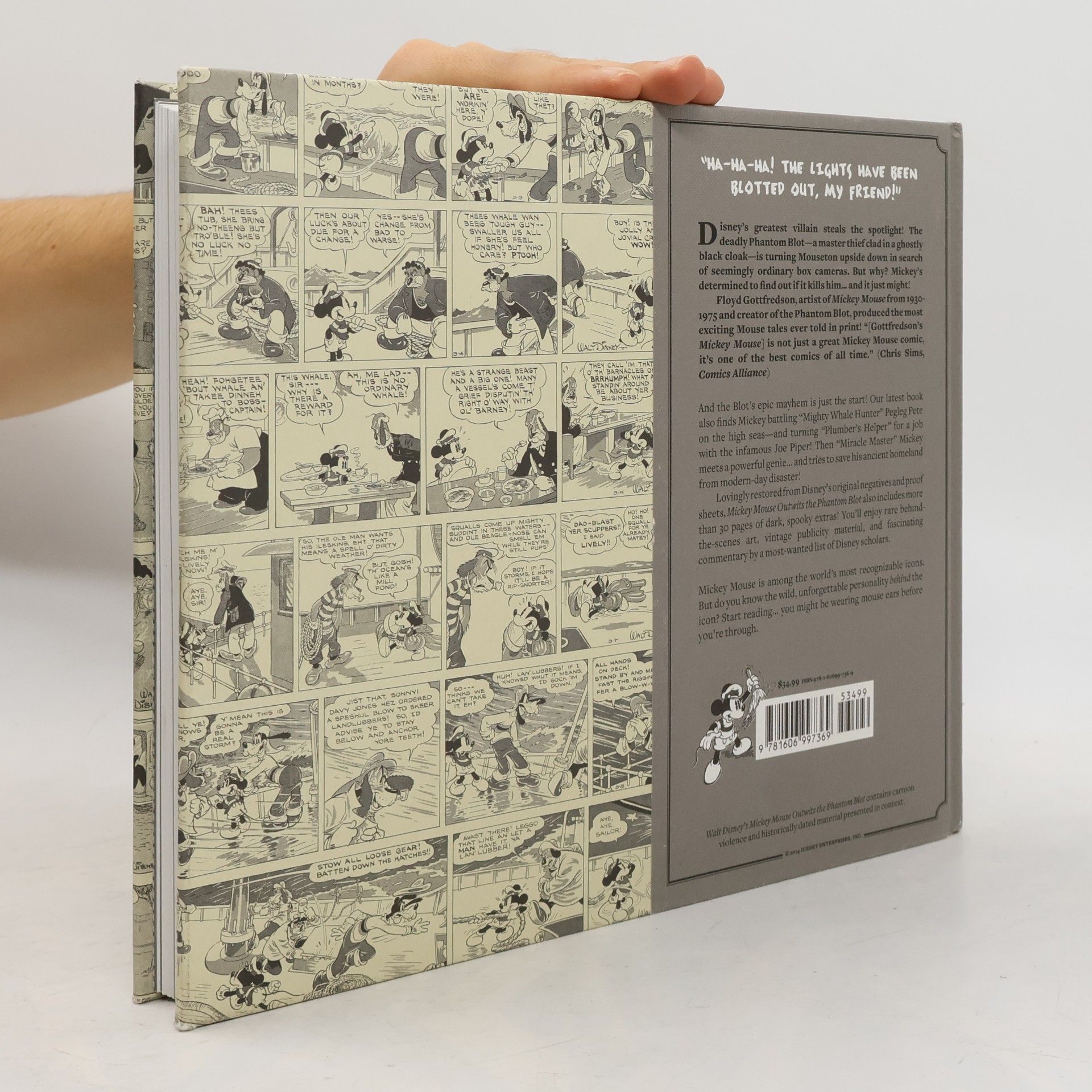 Floyd Gottfredson Walt Disney's Mickey Mouse: \"outwits the Phantom Blot\"