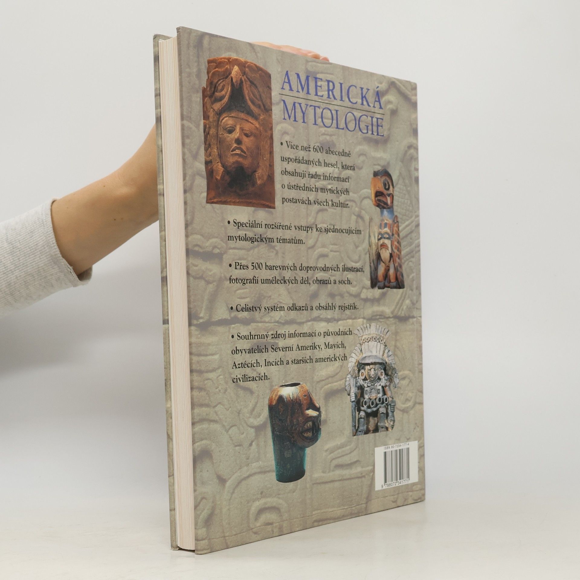 David Jones Americká mytologie. Ilustrovaná encyklopedie bohů, duchů a posvátných míst Severní Ameriky, Mezoameriky a Jižní Ameriky
