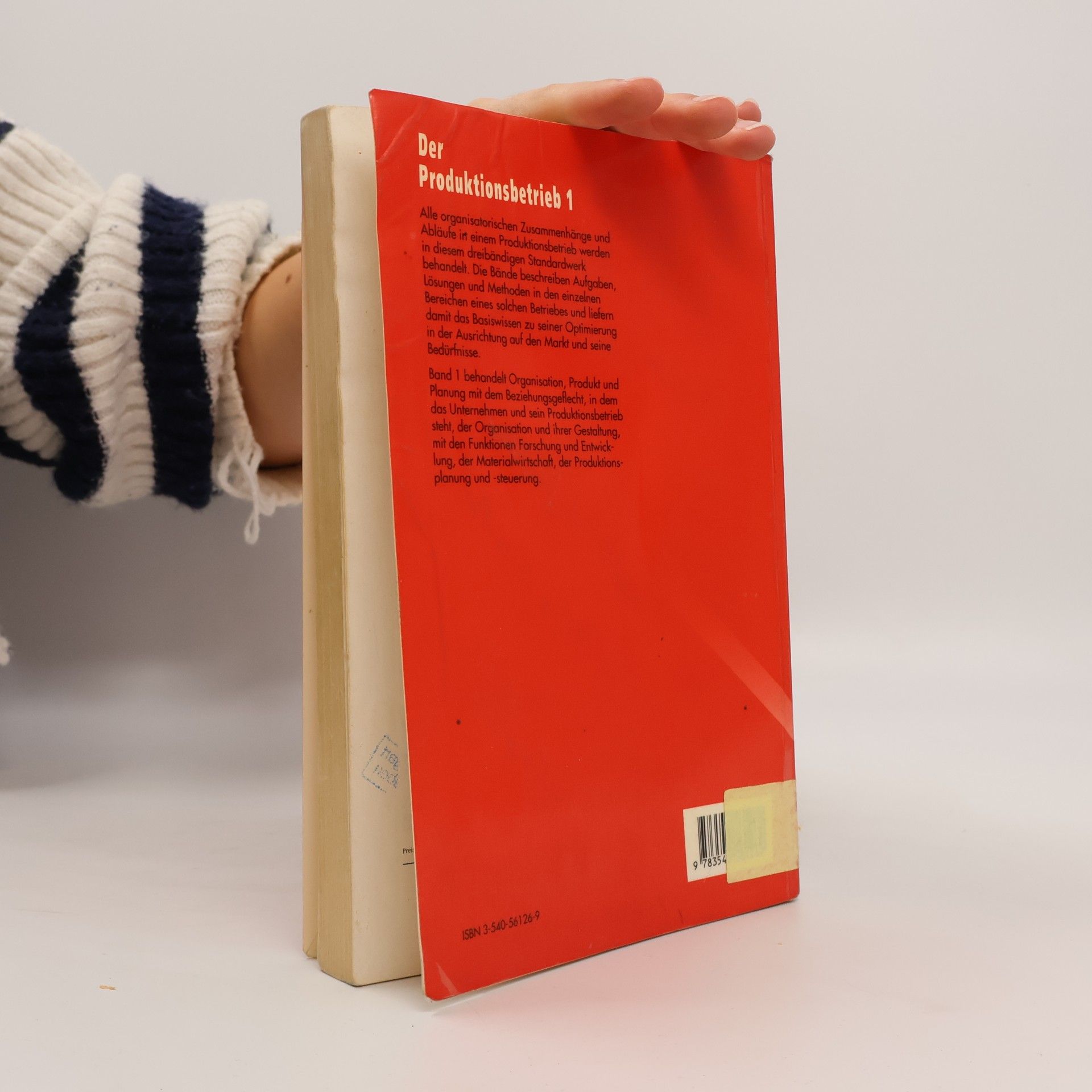 Hans J. Warnecke Springer-Lehrbuch - 1: Der Produktionsbetrieb