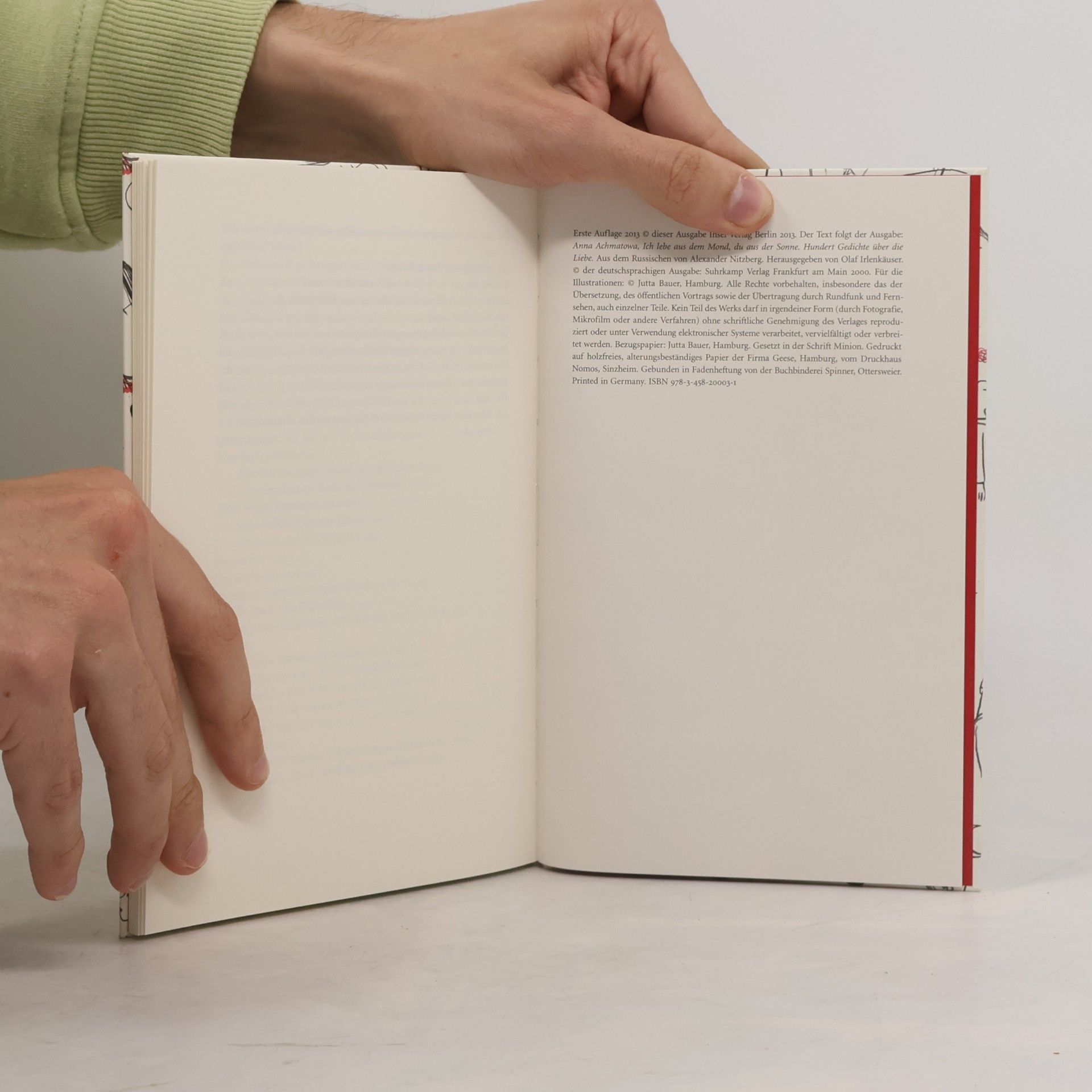 Jutta Bauer Ich lebe aus dem Mond, du aus der Sonne