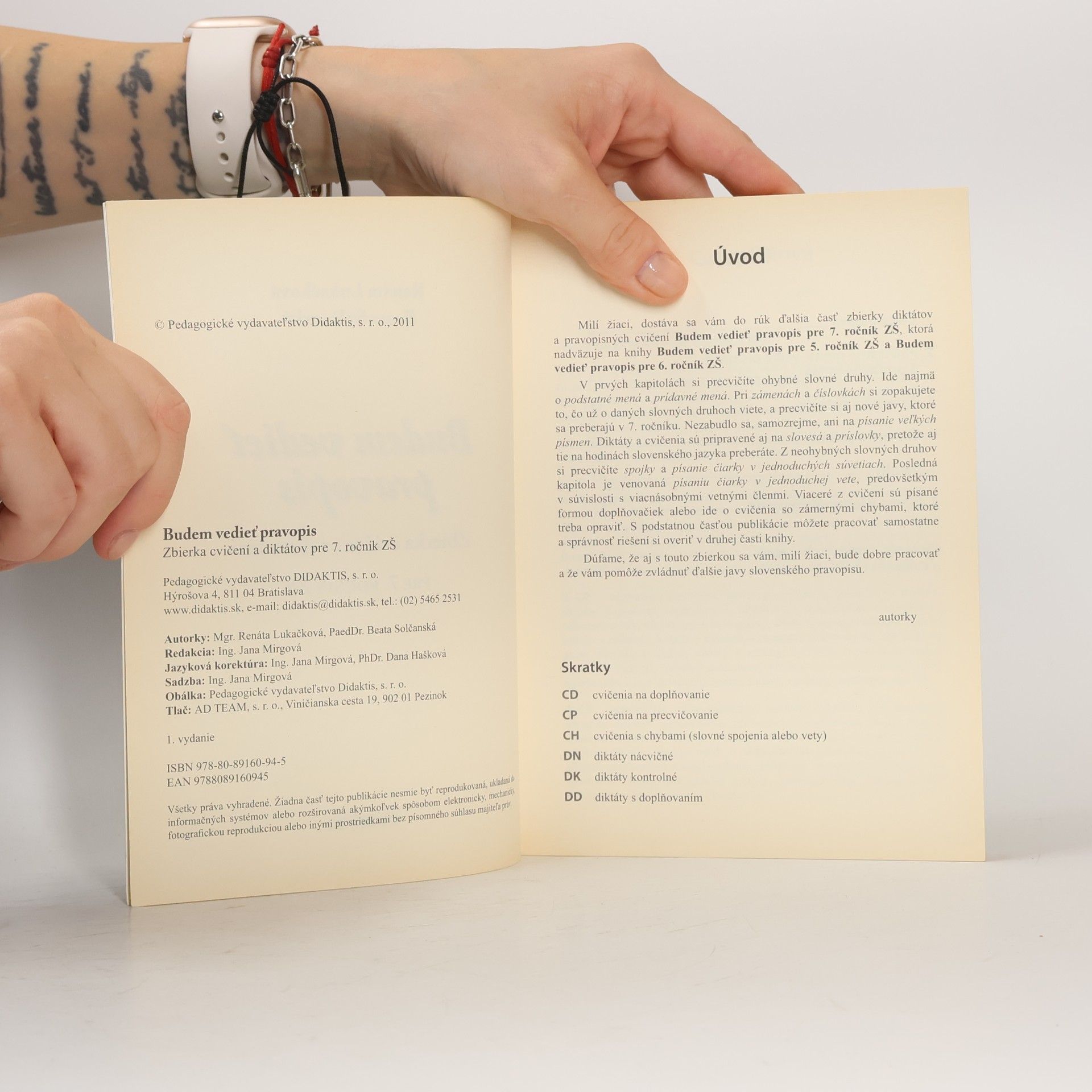 Autorenkollektiv Budem vedieť pravopis. Zbierka cvičení a diktátov pre 7. ročník ZŠ