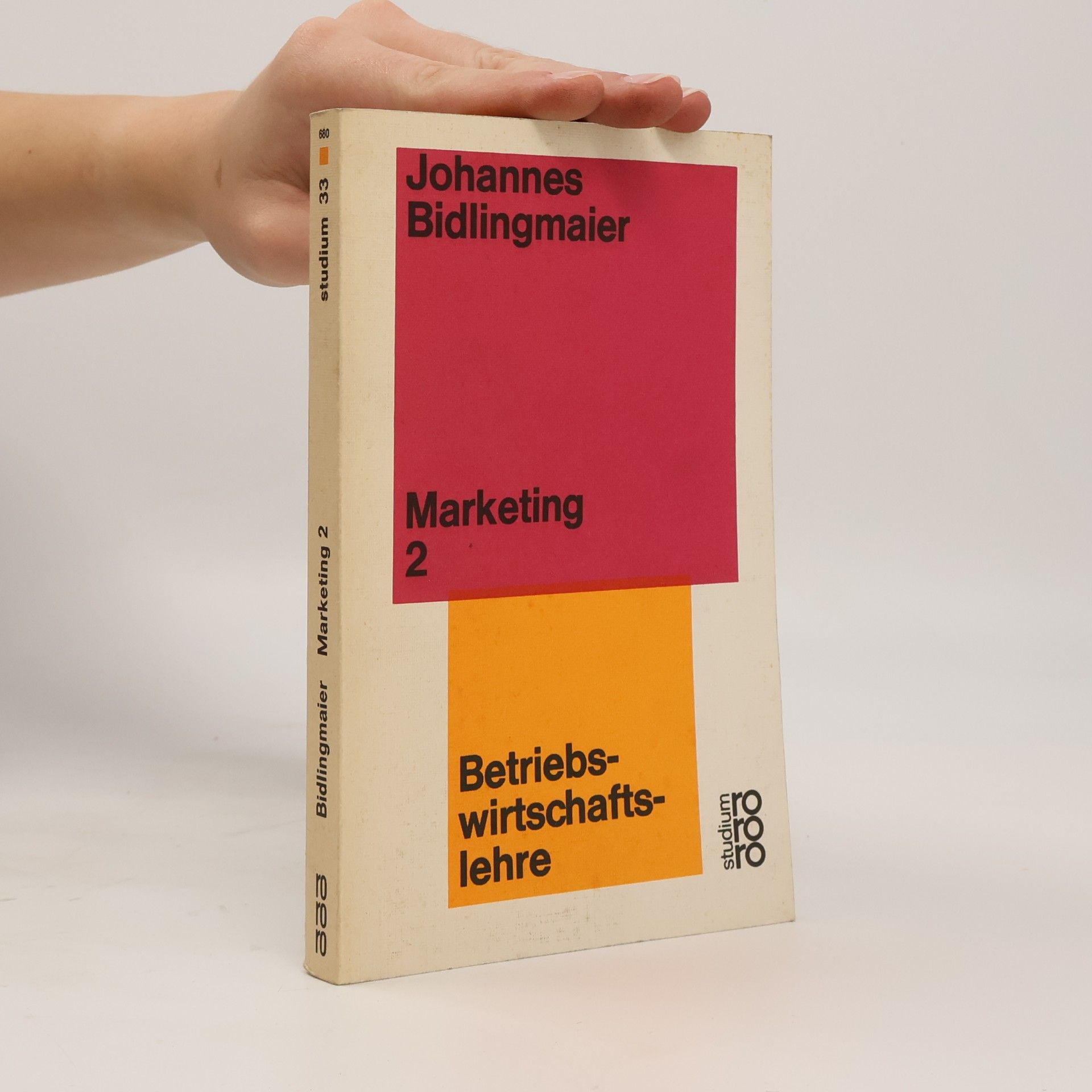 Johannes Bidlingmaier Marketing 2