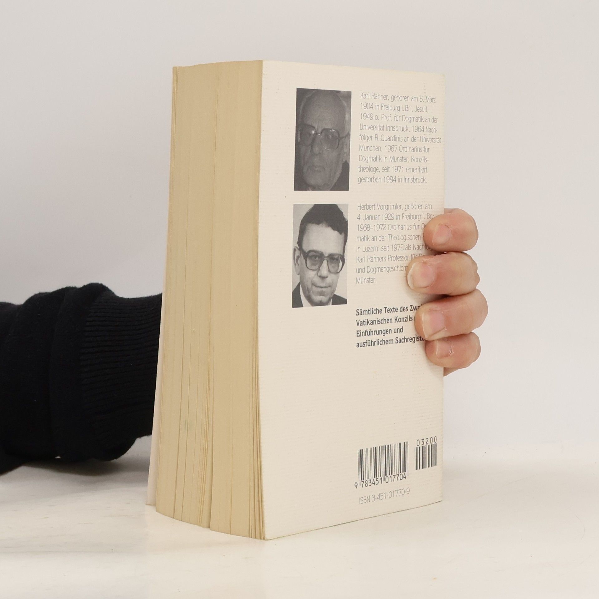 Karl Rahner Kleines Konzilskompendium