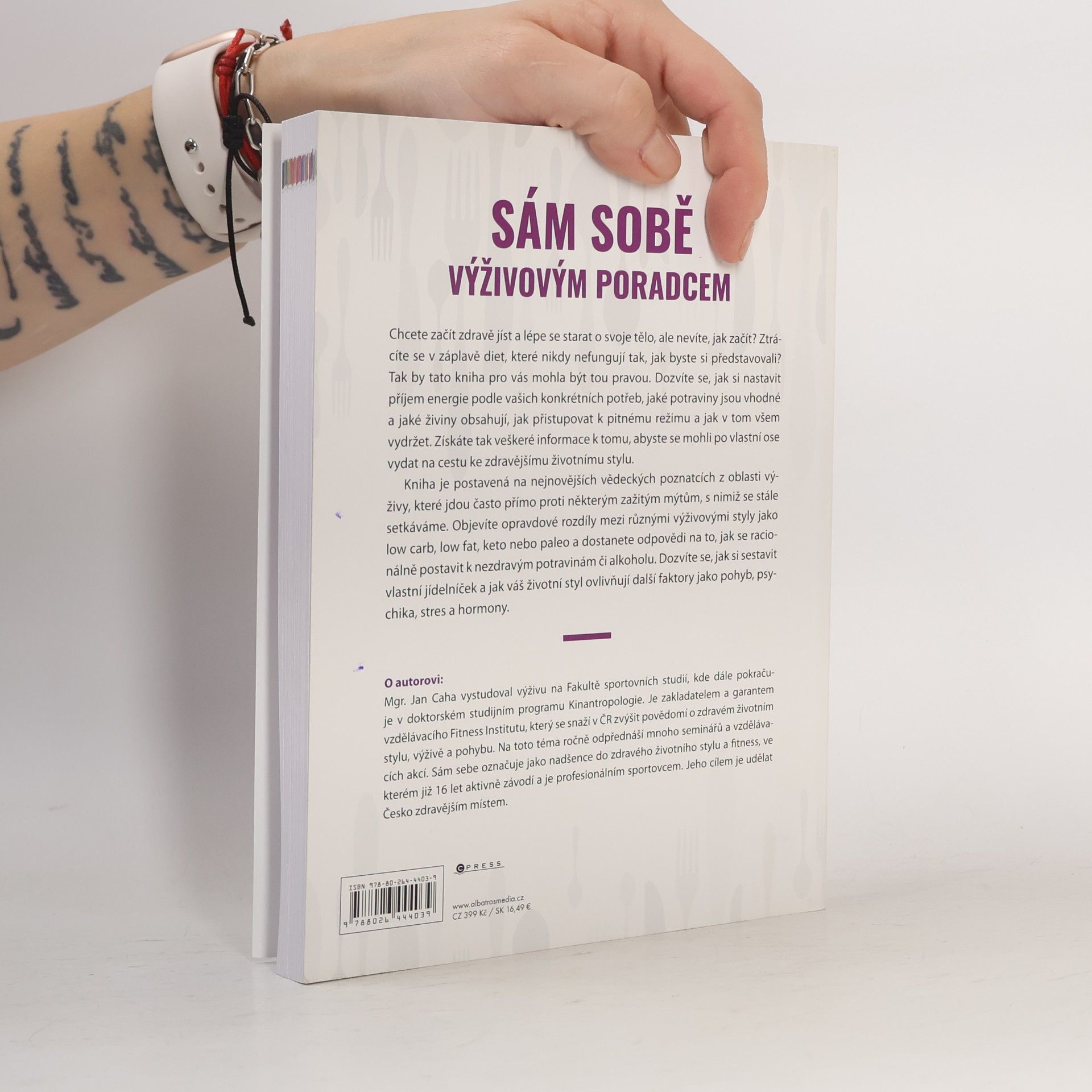 Jan Caha Sám sobě výživovým poradcem