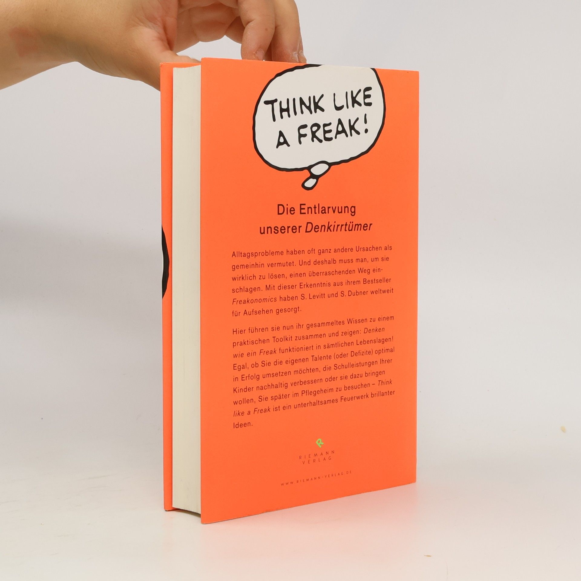 Steven D. Levitt Think like a Freak