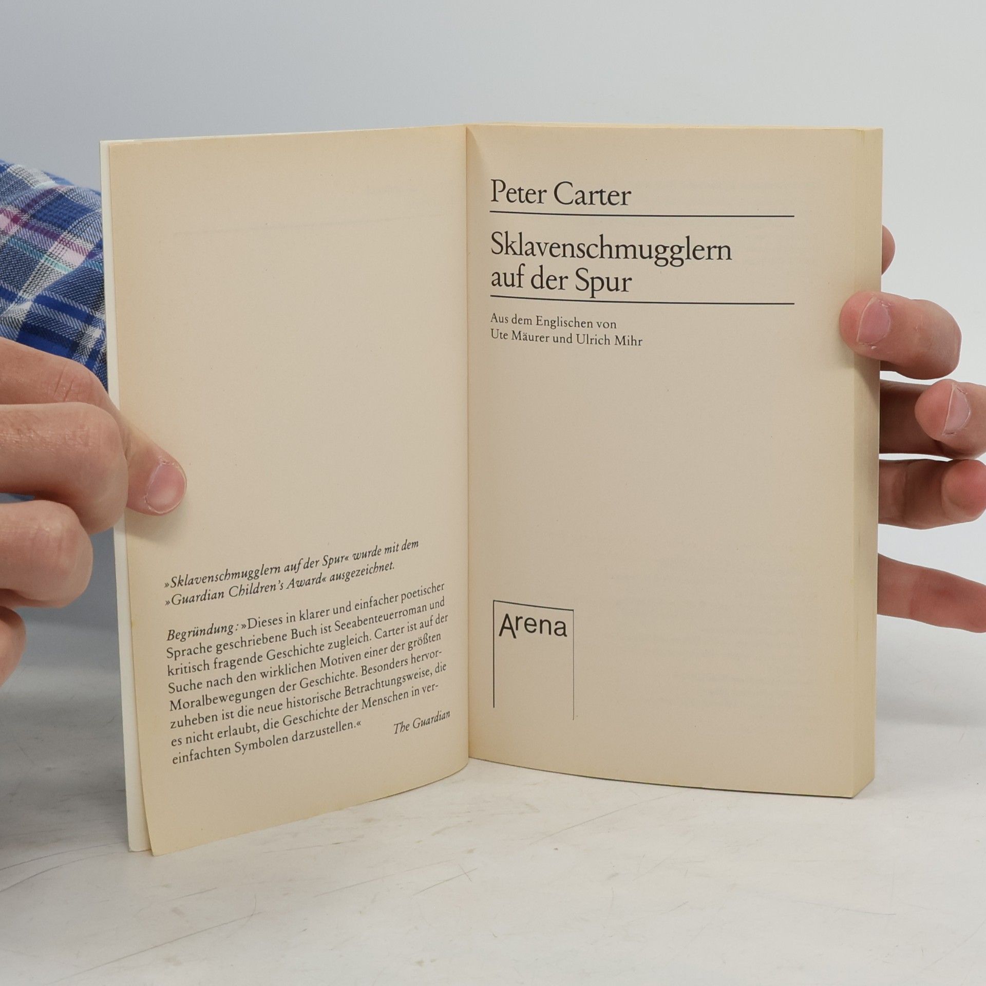 Carter, Peter Sklavenschmugglern auf der Spur