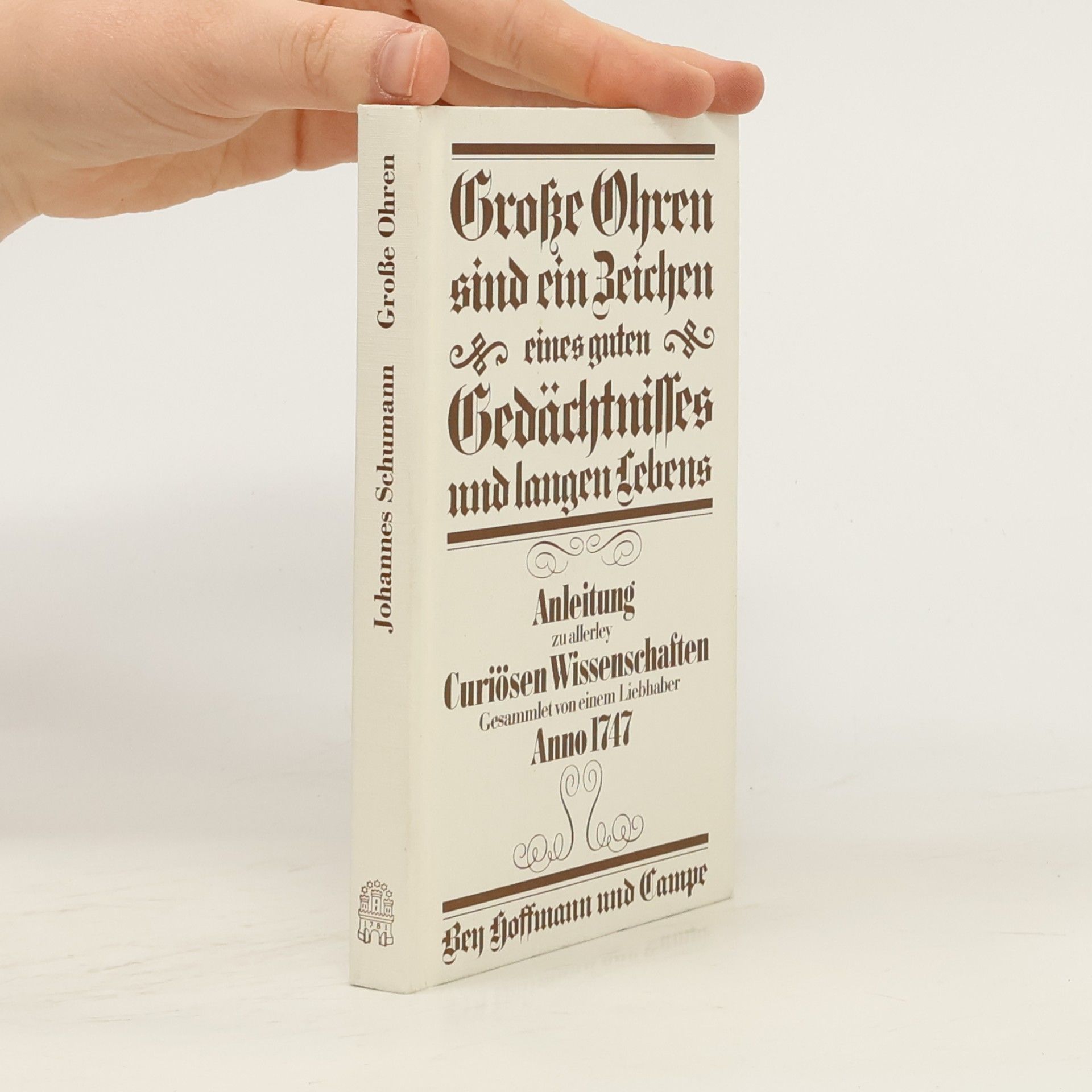 ein Liebhaber Große Ohren sind ein Zeichen eines guten Gedächtnisses und langen Lebens