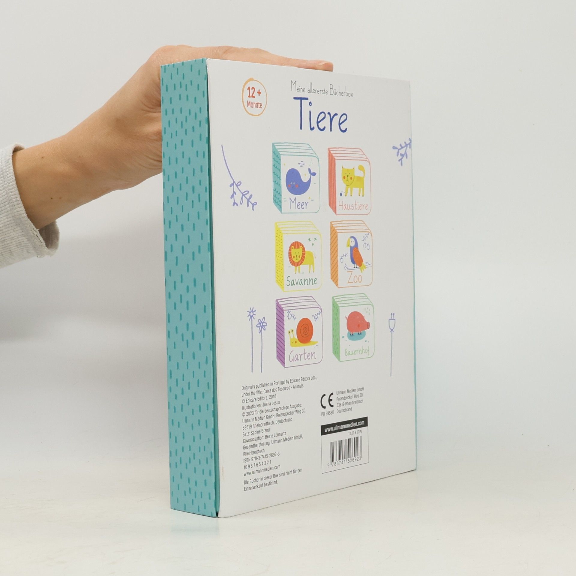 Joana Jesus Meine allererste Bücherbox - Tiere