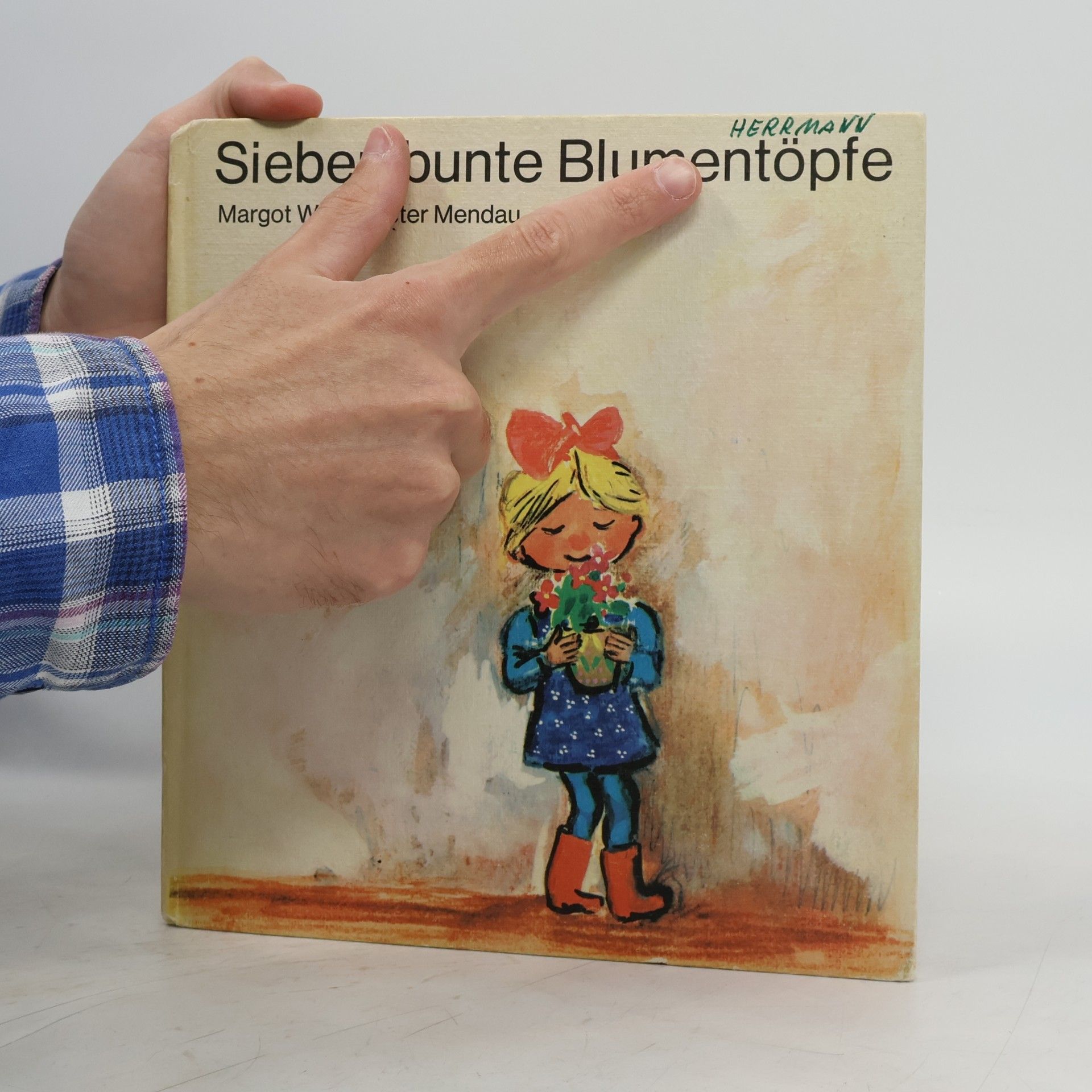 Margot Weiß Sieben bunte Blumentöpfe