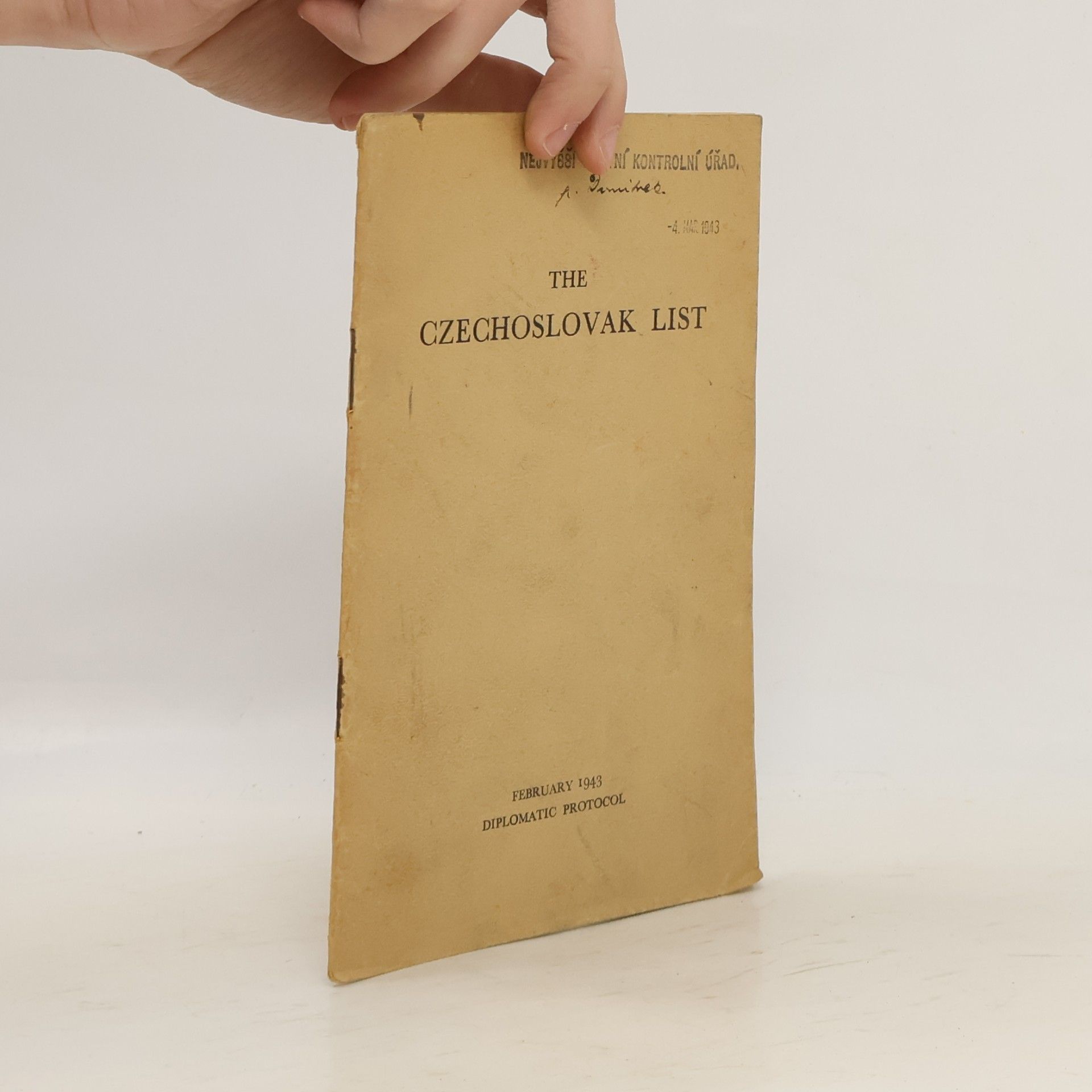 Various authors The Czechoslovak List