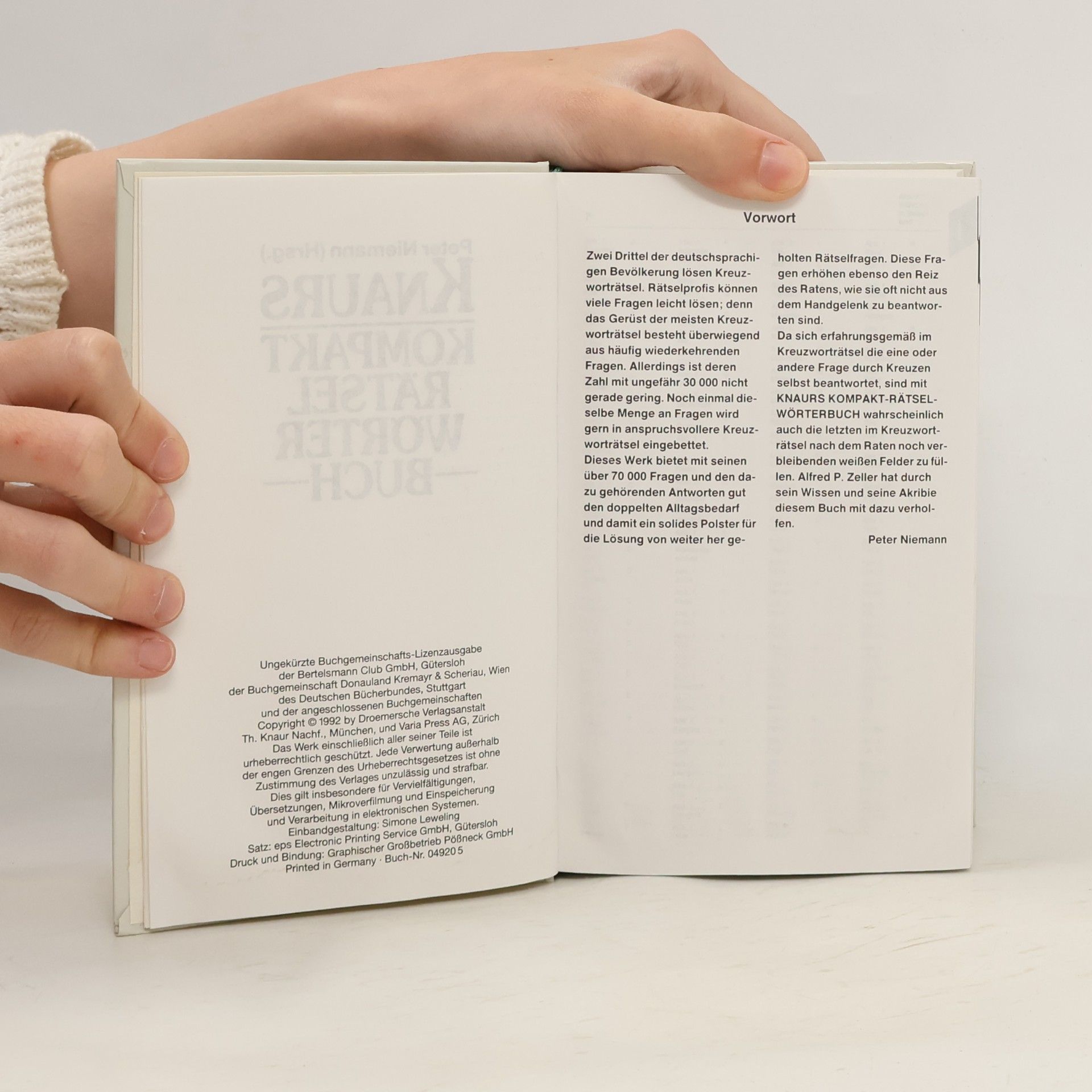 kolektiv Knaurs kompakt Rätsel Wörter Buch