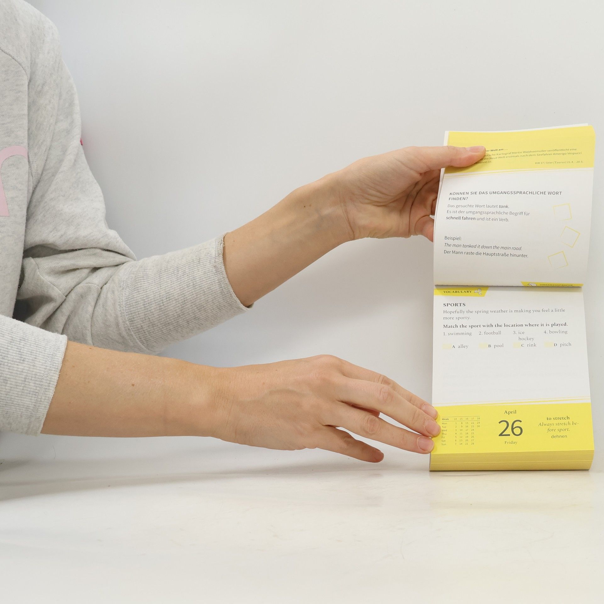 Langenscheidt Sprachkalender Englisch 2024