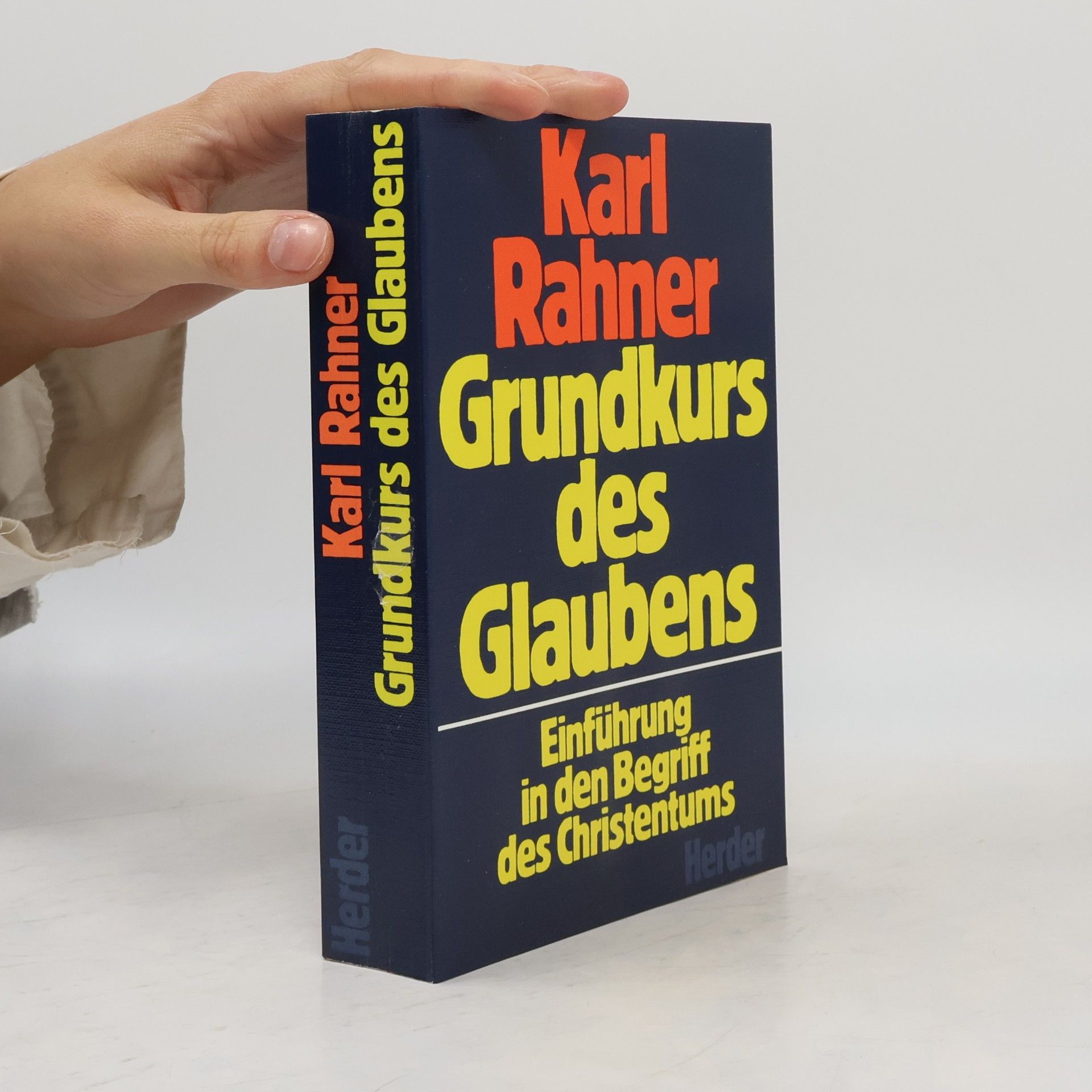 Karl Rahner Grundkurs des Glaubens