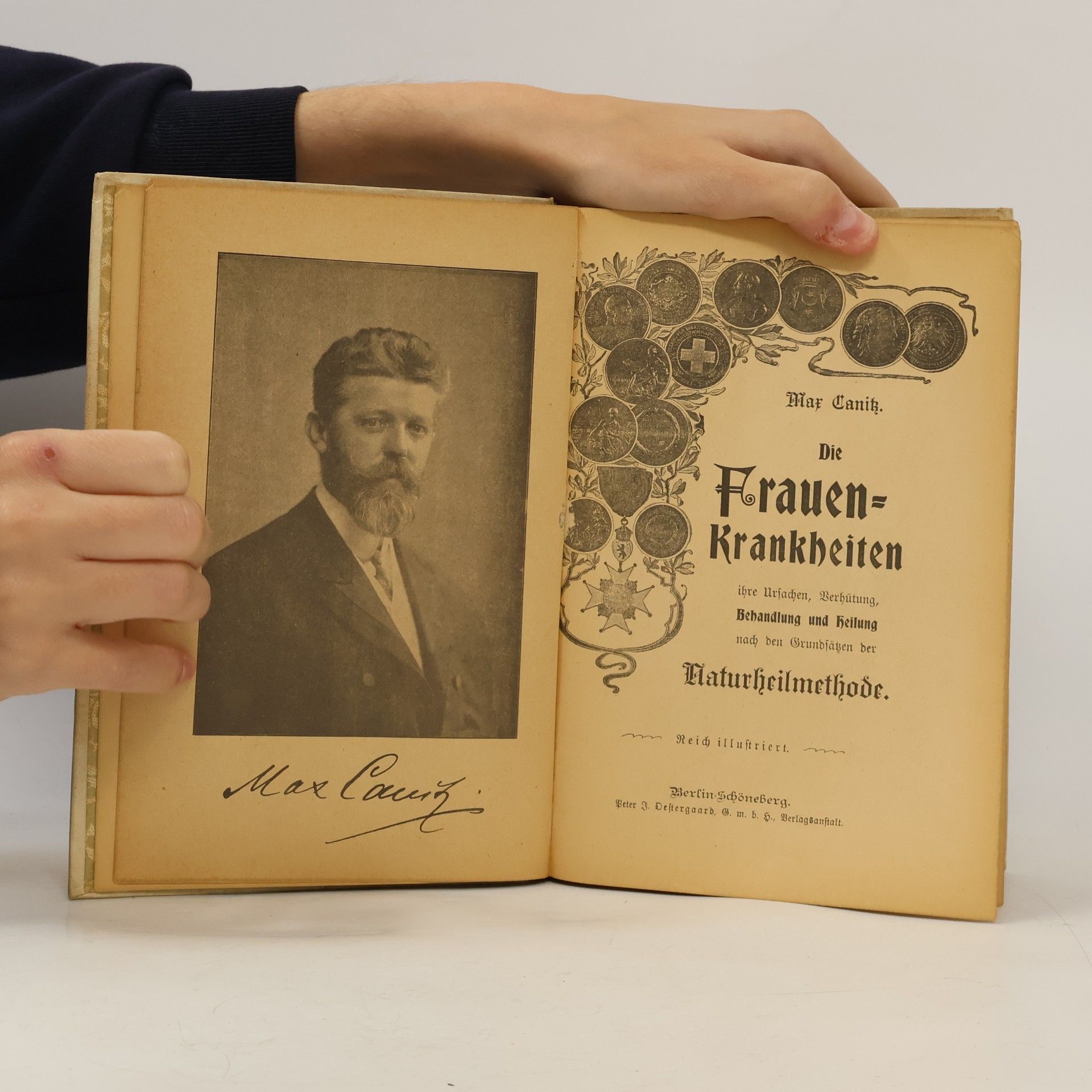 Max Canitz Canitz Naturheilkunde. Die Frauenkrankheiten