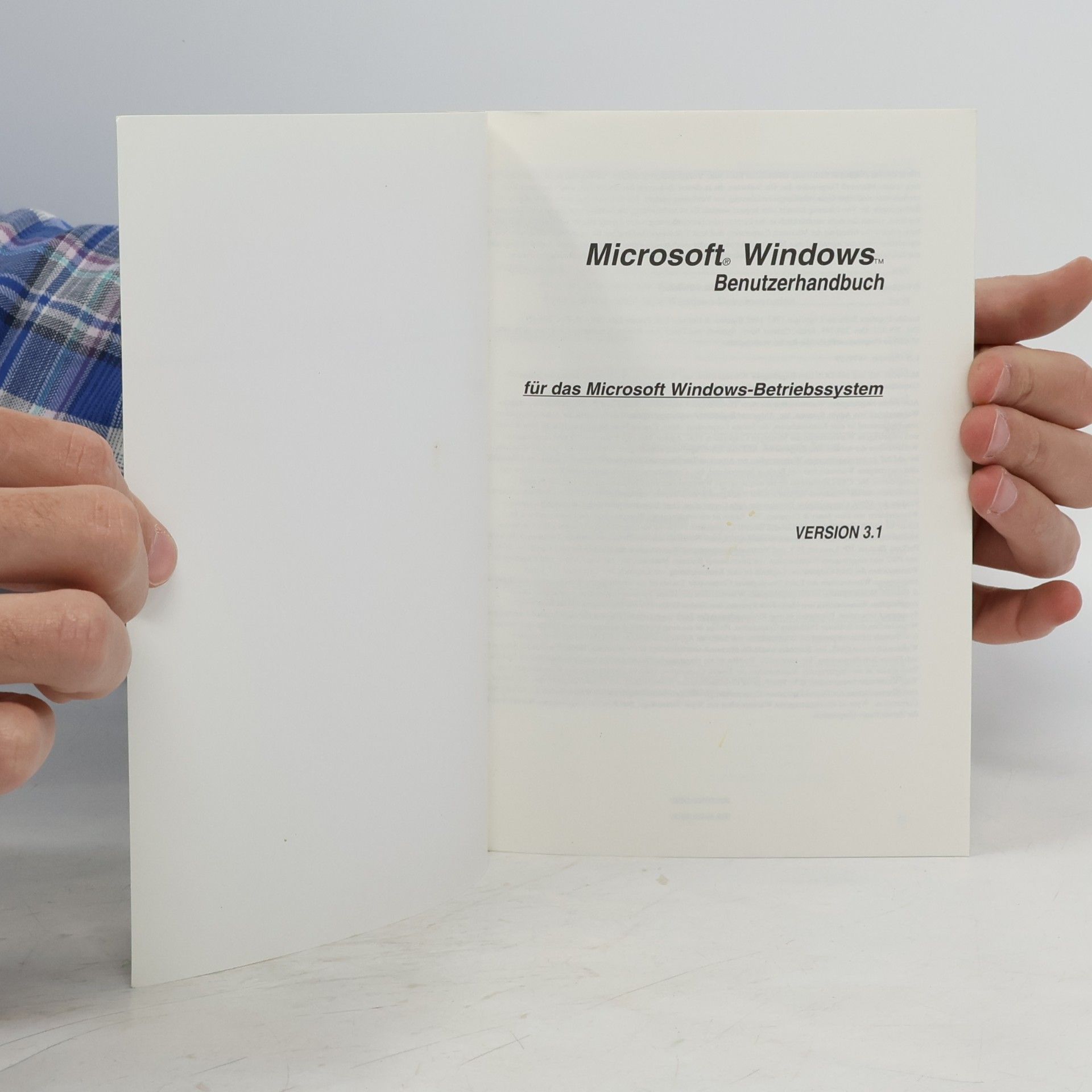 kolektiv Microsoft Windows 3.1 Benutzerhandbuch