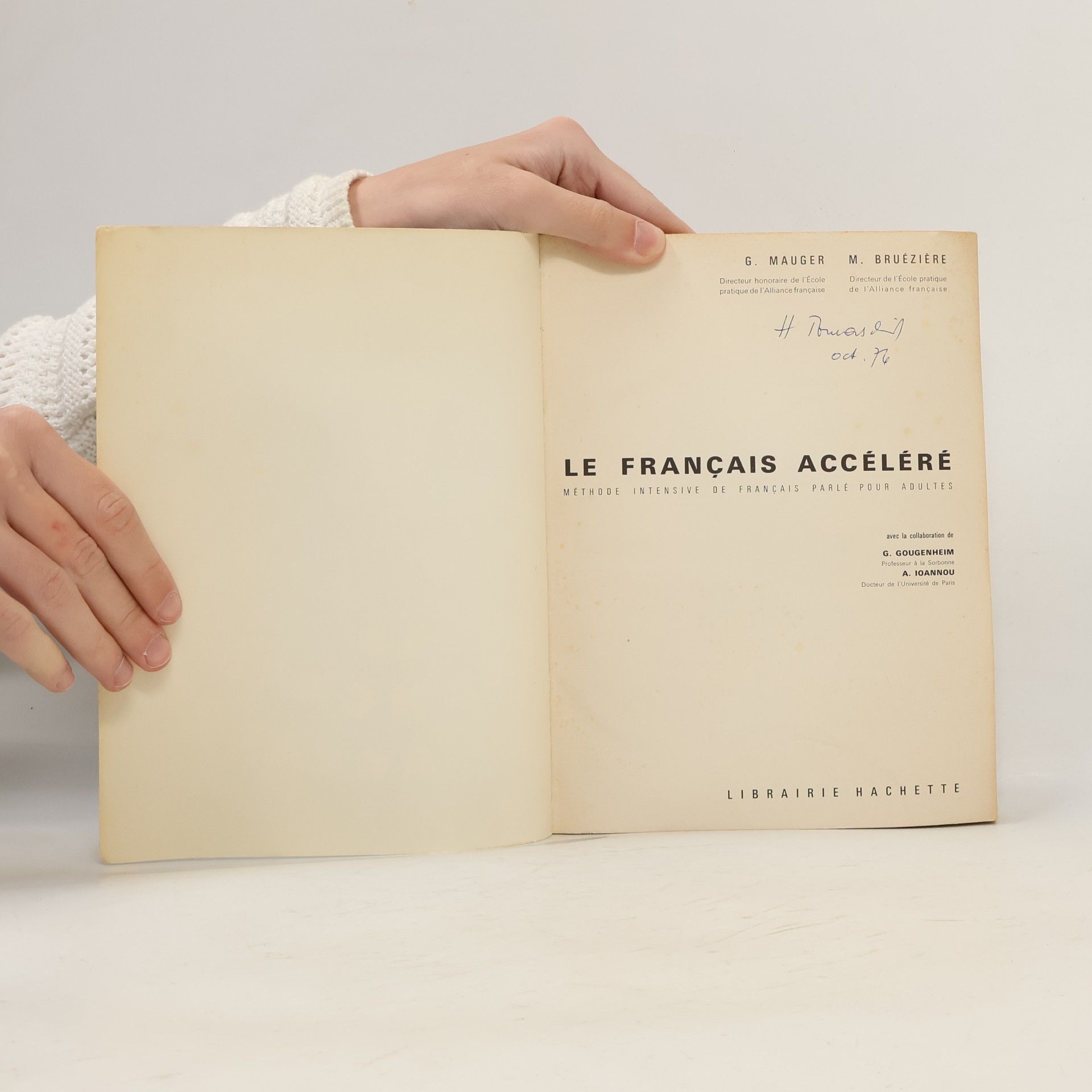 G. Mauger Le français accéléré