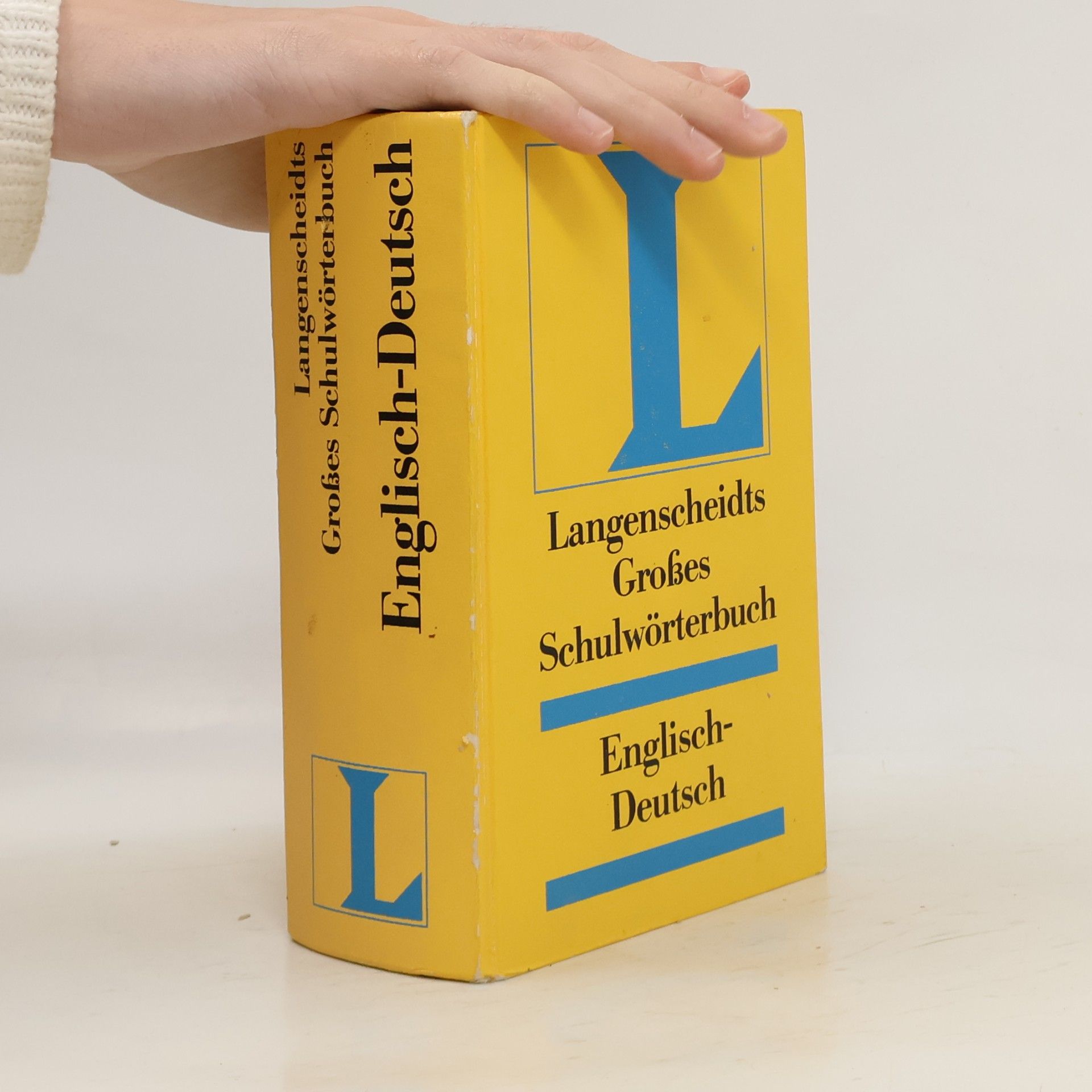 Heinz Messinger Langenscheidts Großes Schulwörterbuch. Englisch-Deutsch
