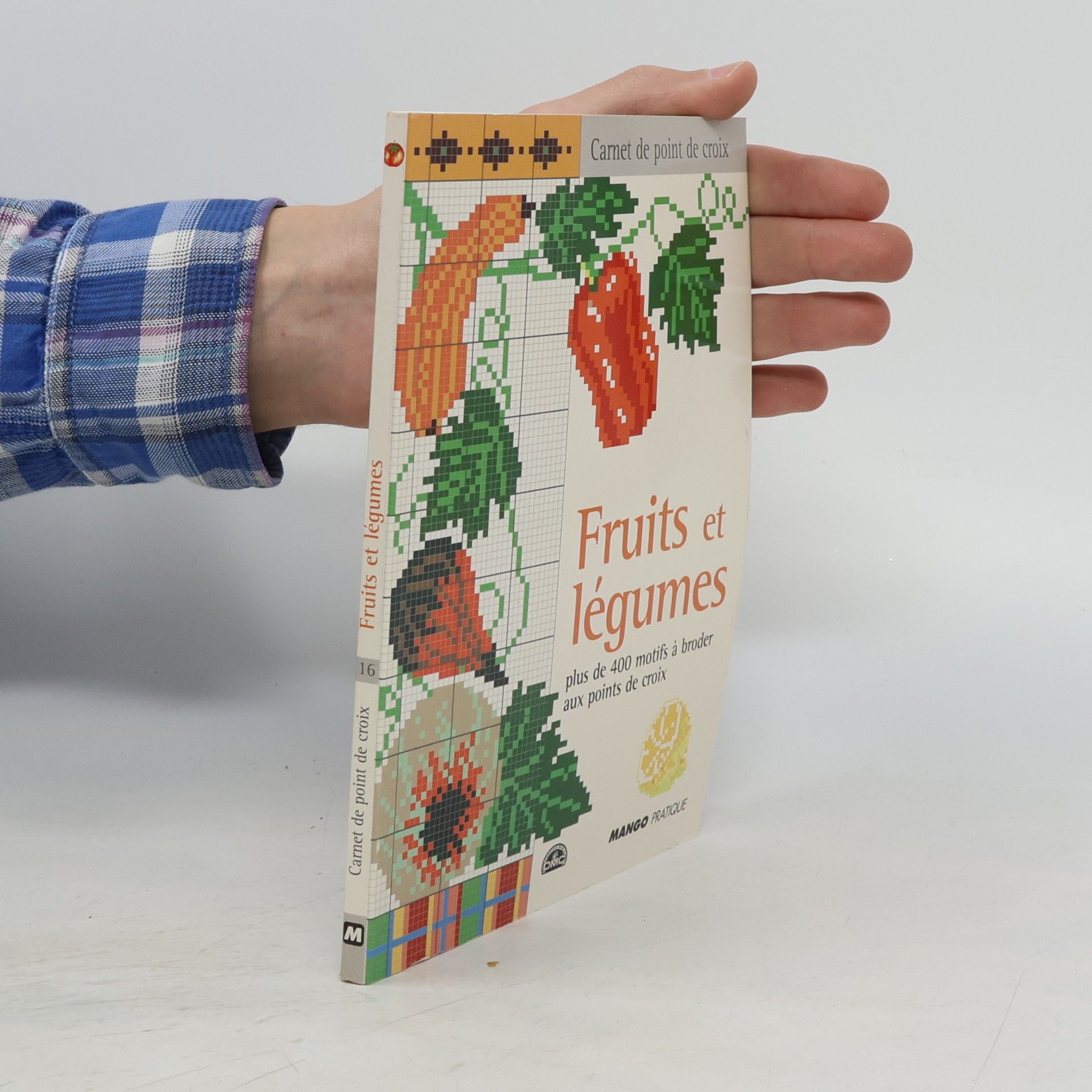 Marie-Anne Réthoret-Mélin Carnet de point de croix - 16: Fruits et légumes