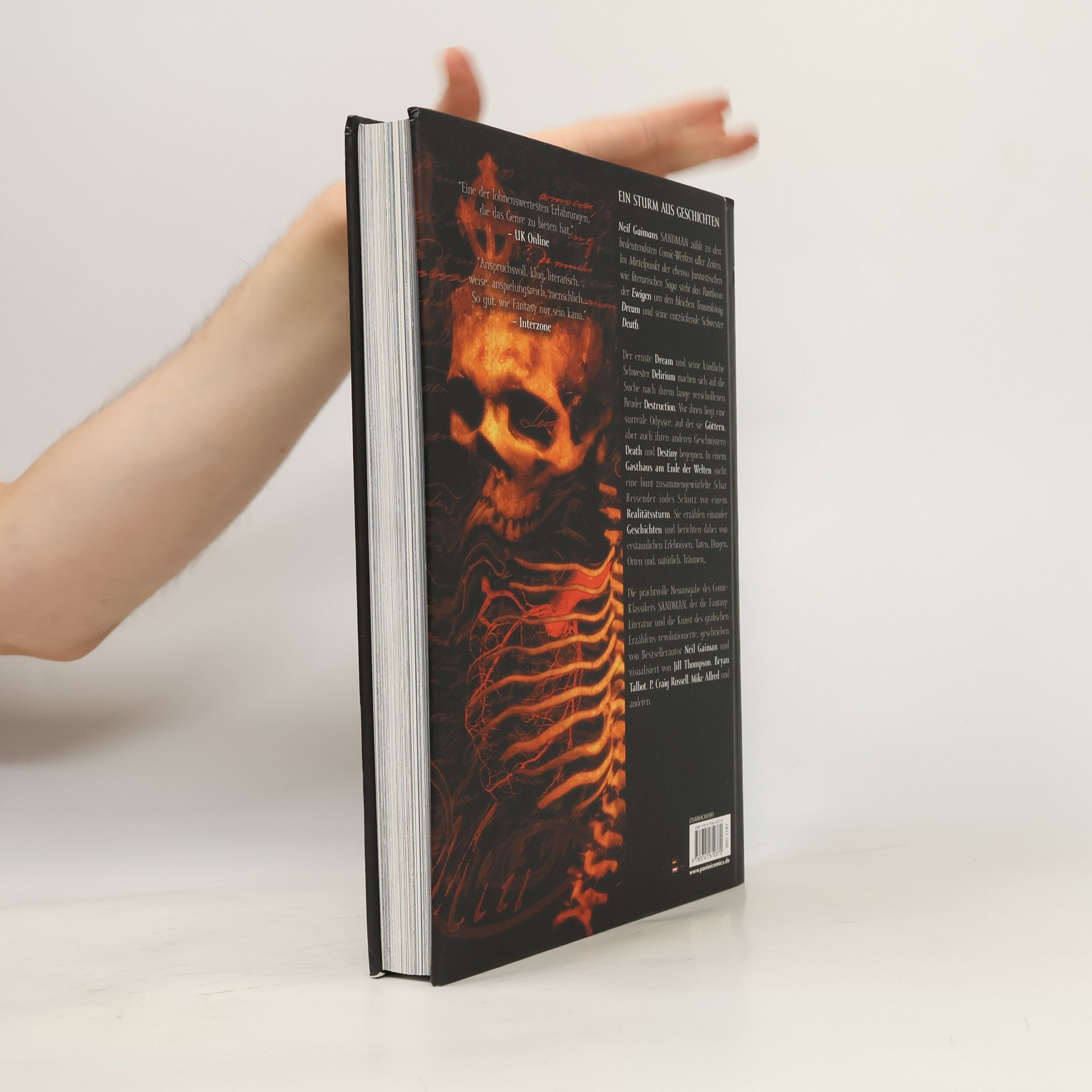Neil Gaiman Kurze Leben