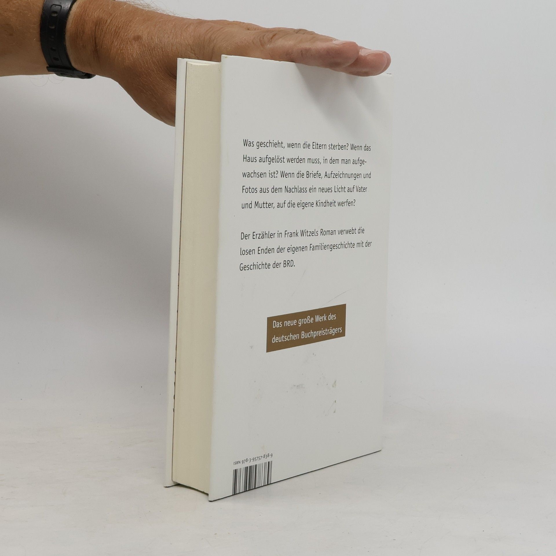 Frank Witzel Inniger Schiffbruch
