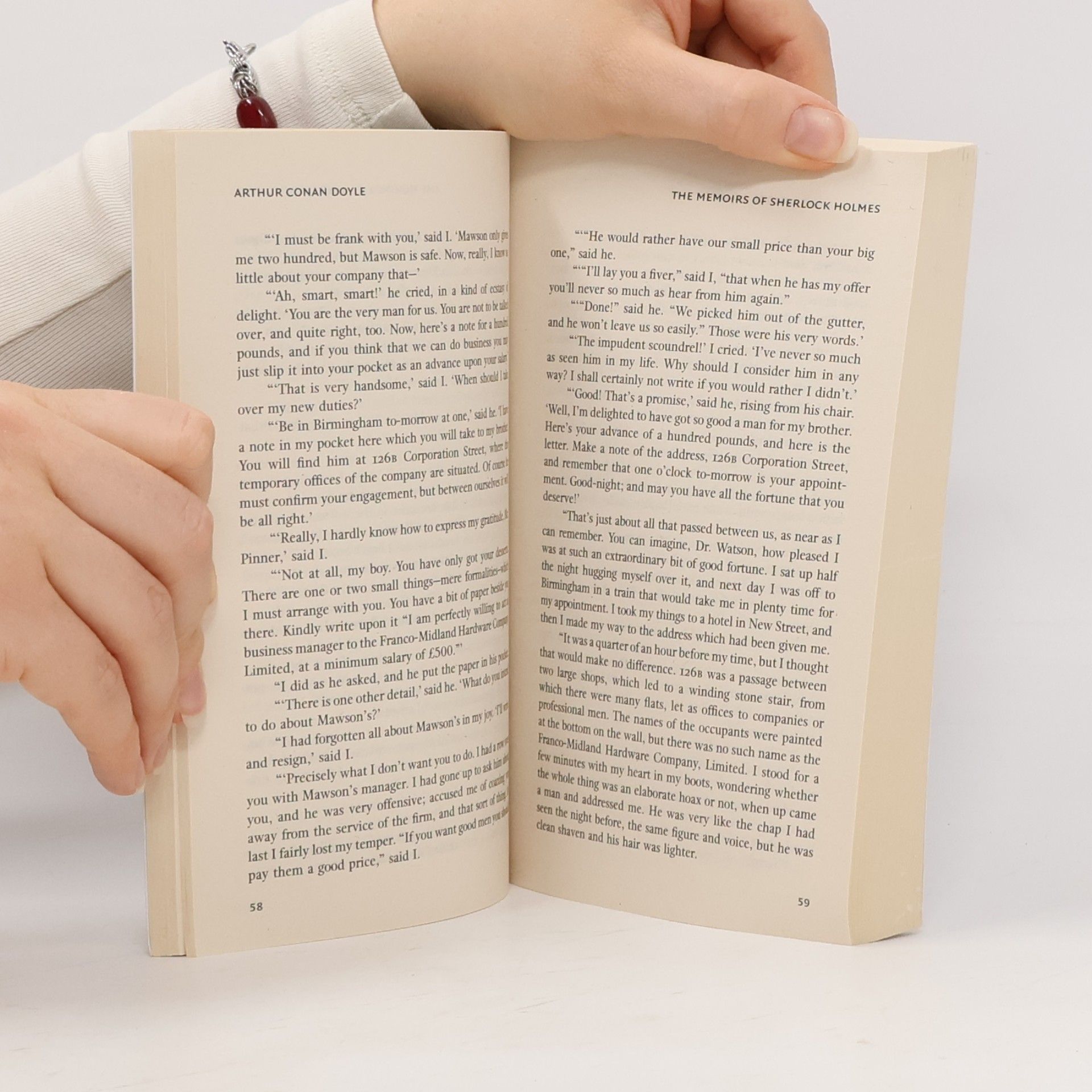 Arthur Conan Doyle The Memoirs of Sherlock Holmes