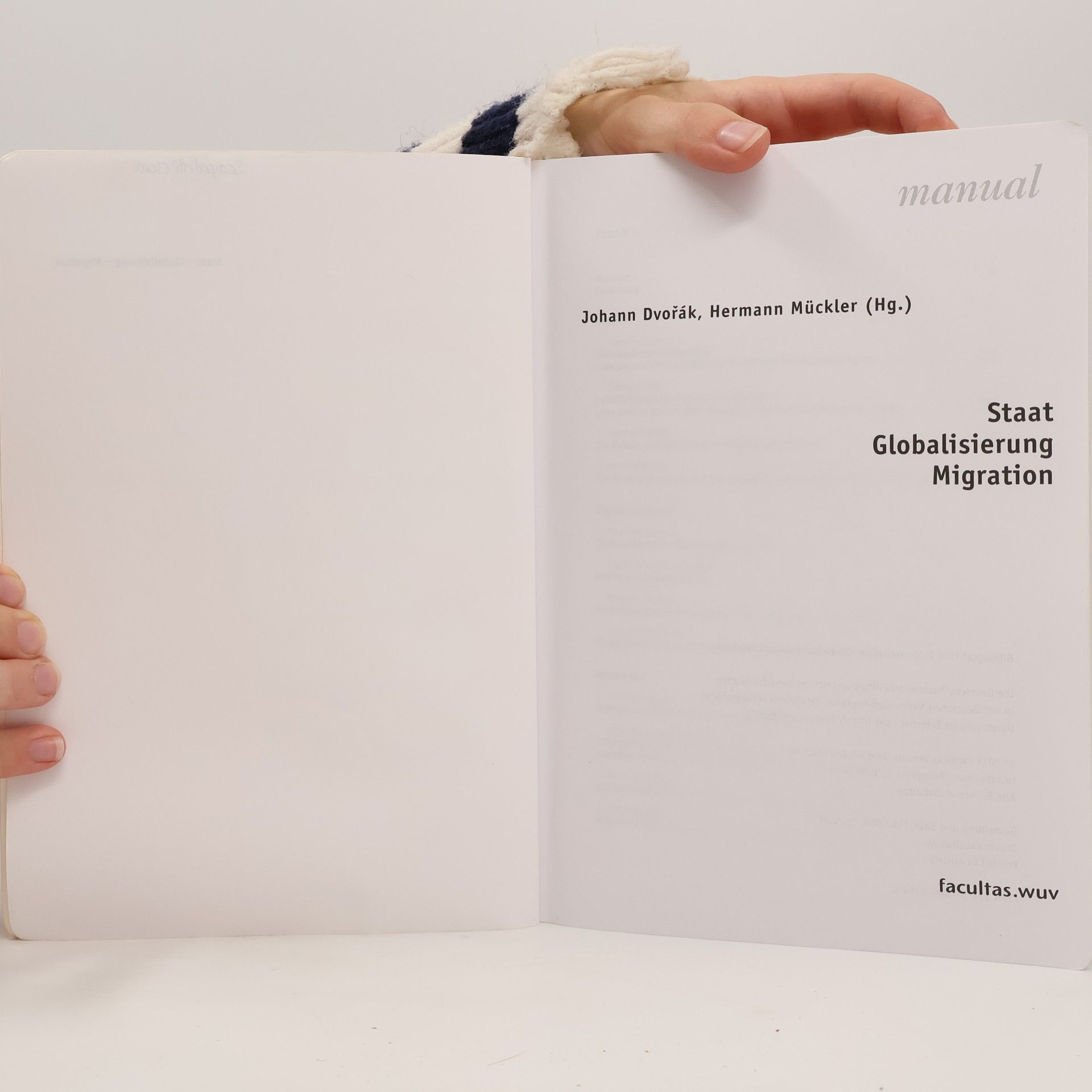Johann Dvořak Staat, Globalisierung, Migration