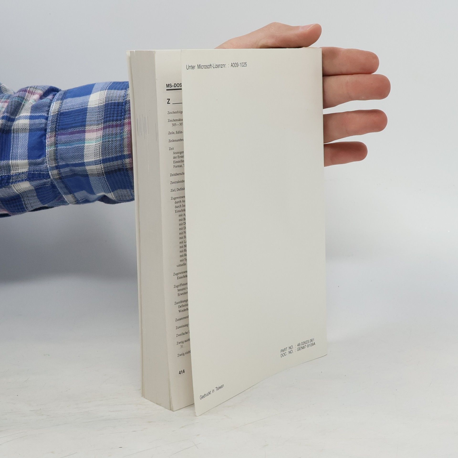 kolektiv Microsoft MS-DOS 5.0. Benutzerhandbuch