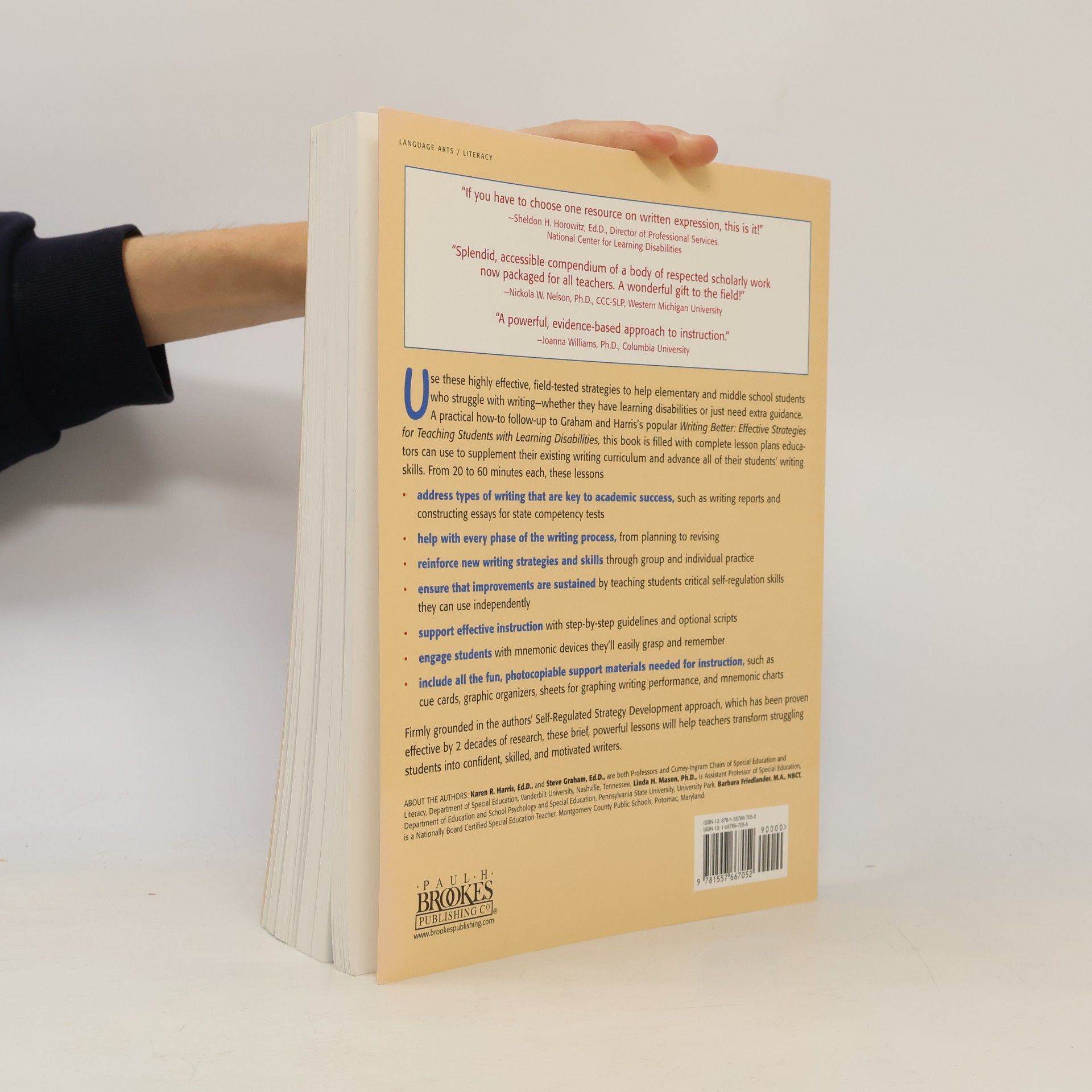 Karen R. Harris Powerful Writing Strategies for All Students