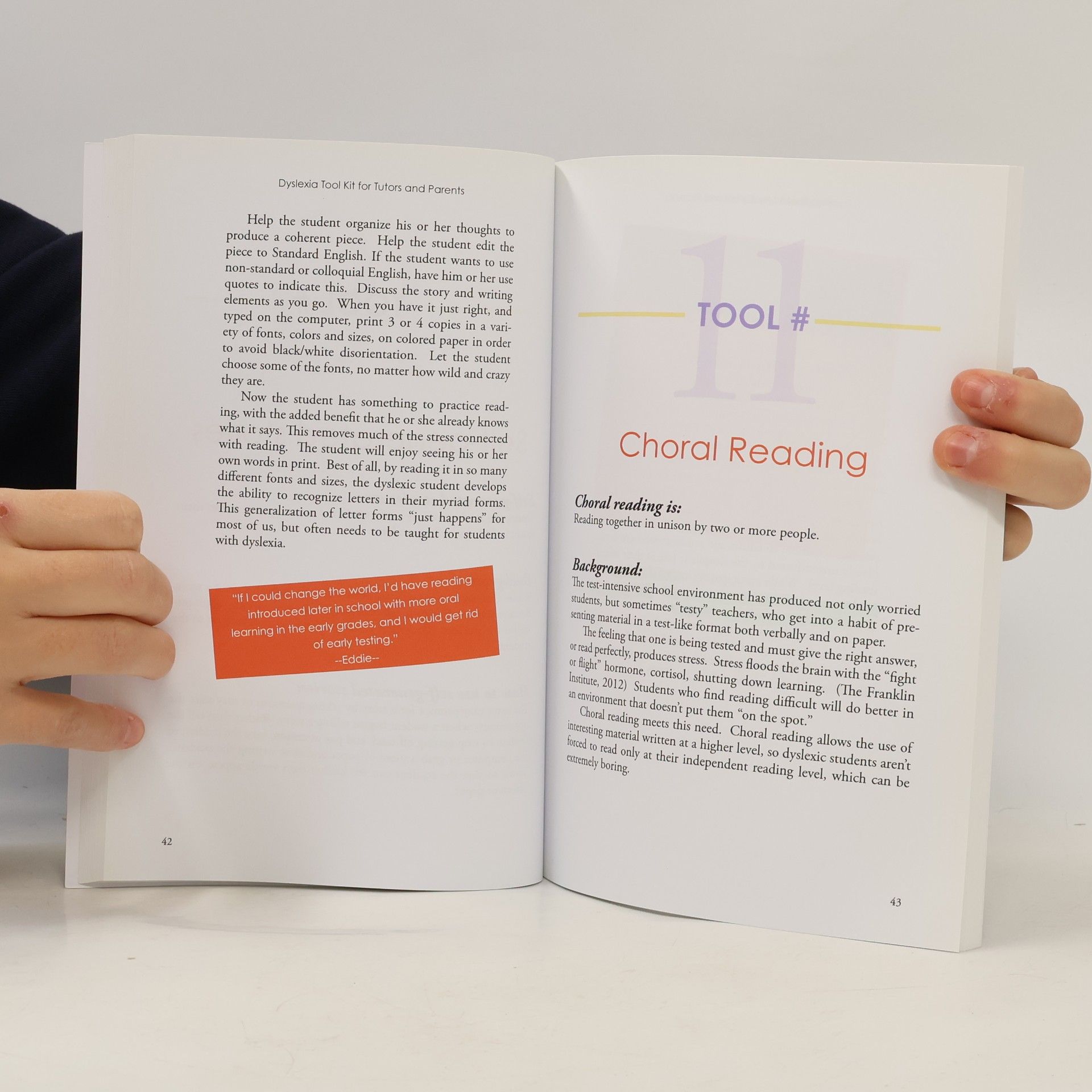 Yvonna Graham Dyslexia Tool Kit for Tutors and Parents
