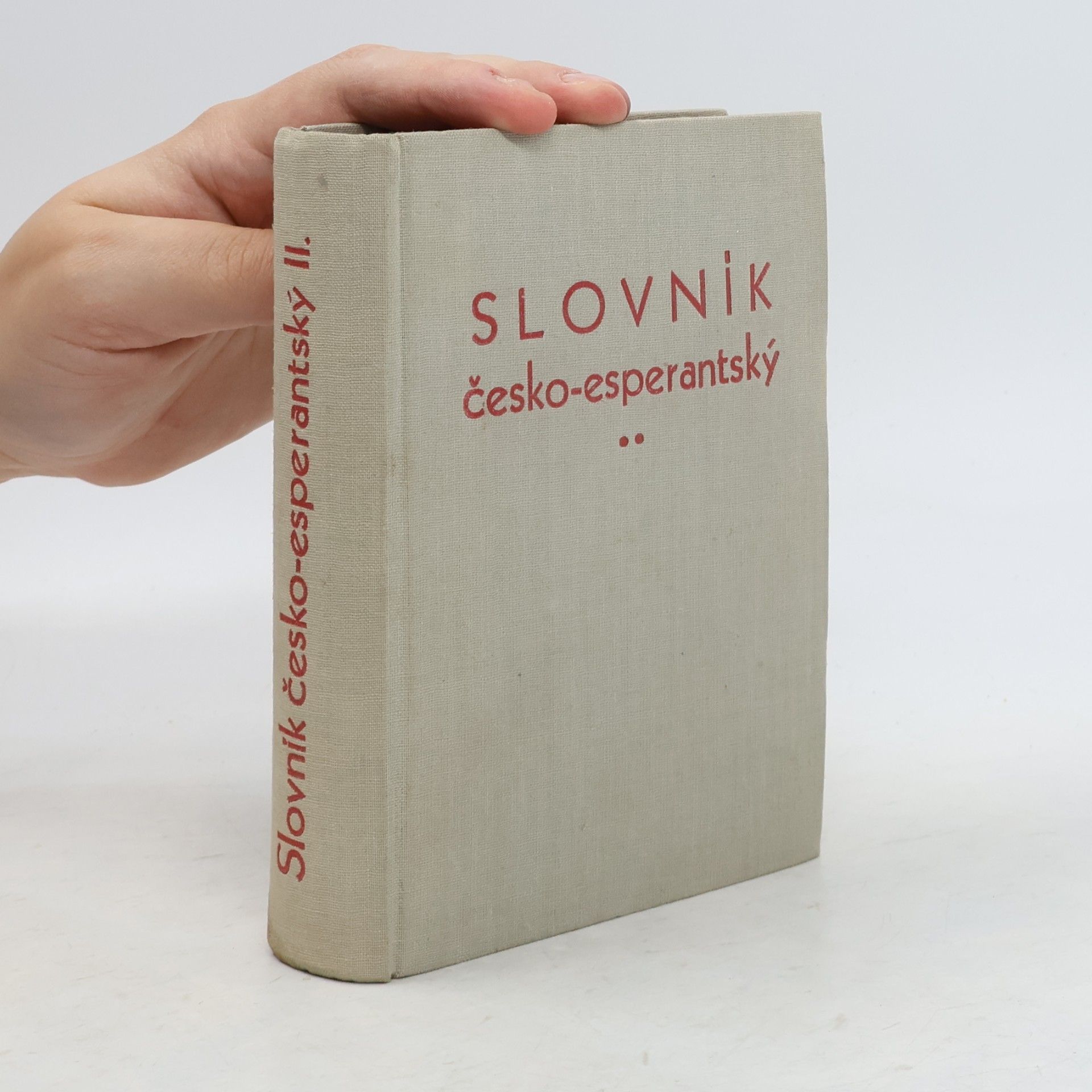 Hromada Rudolf Slovník česko-esperantský