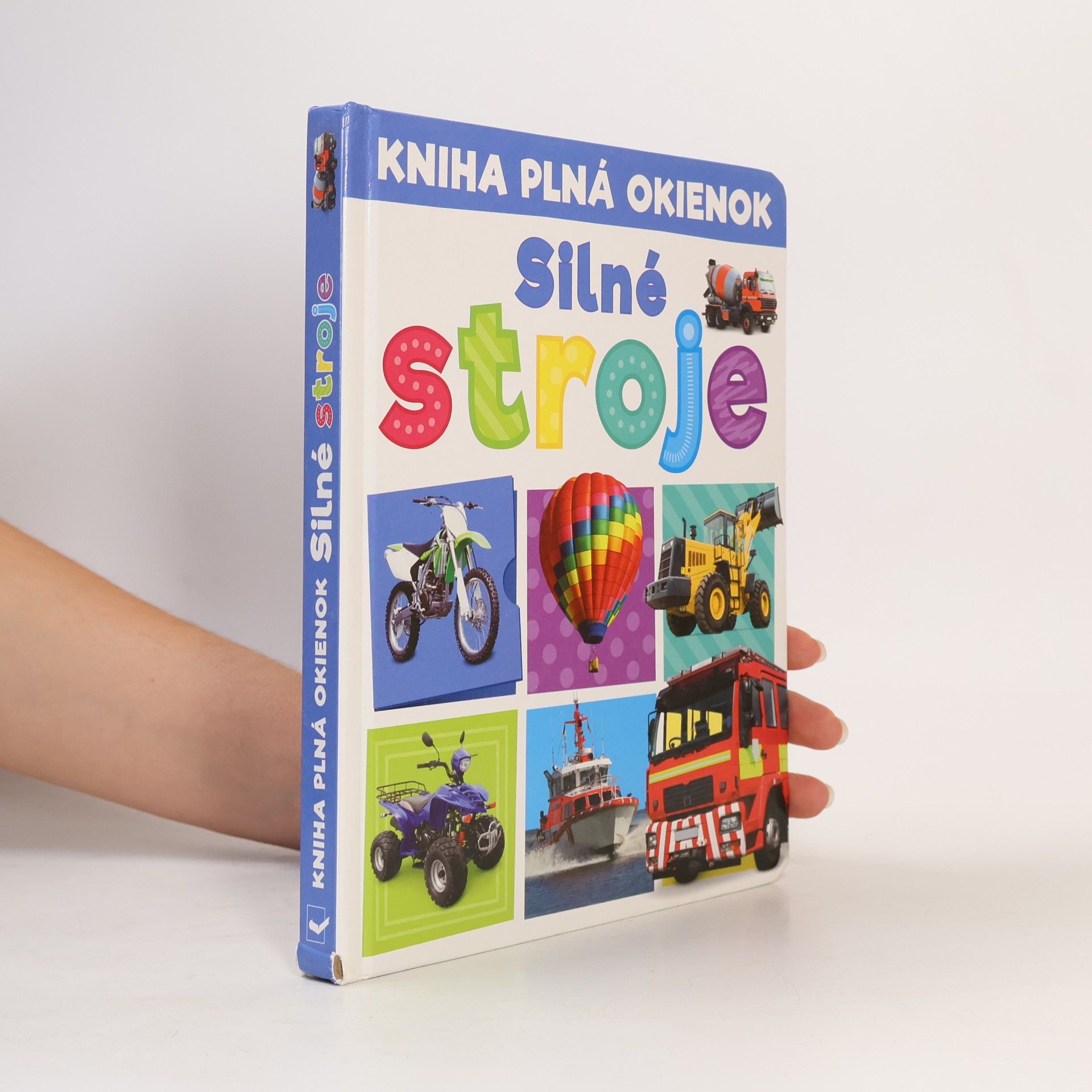 Andrew Burgess Kniha plná okienok Silné stroje
