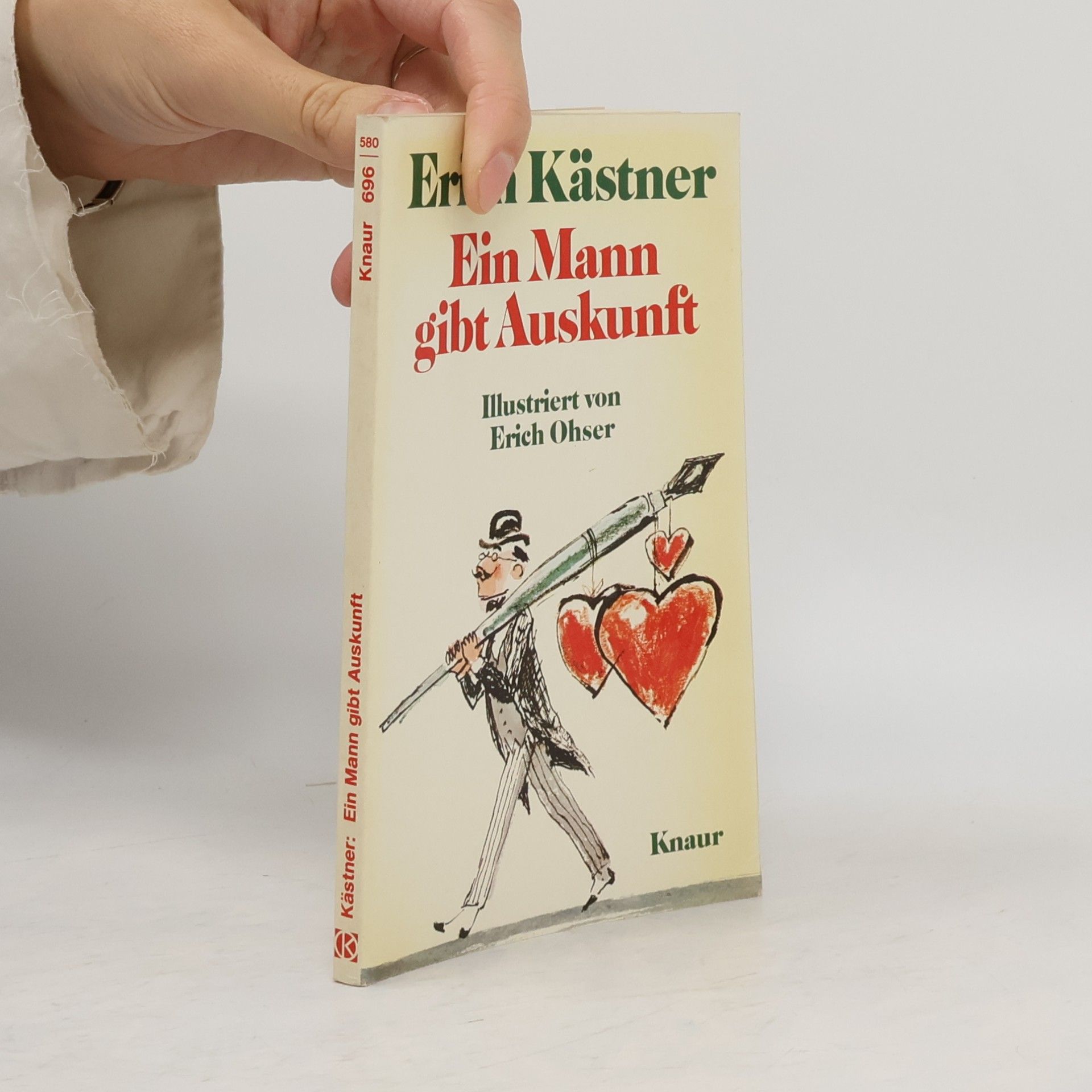Erich Kästner Ein Mann gibt Auskunft