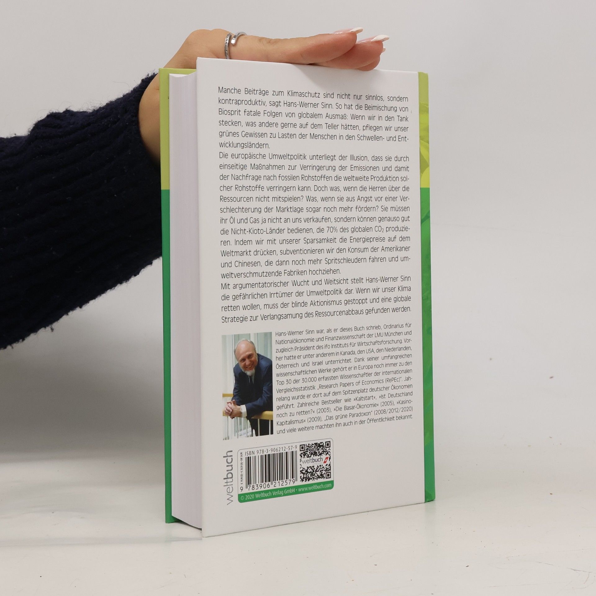 Werner Sinn Das grüne Paradoxon