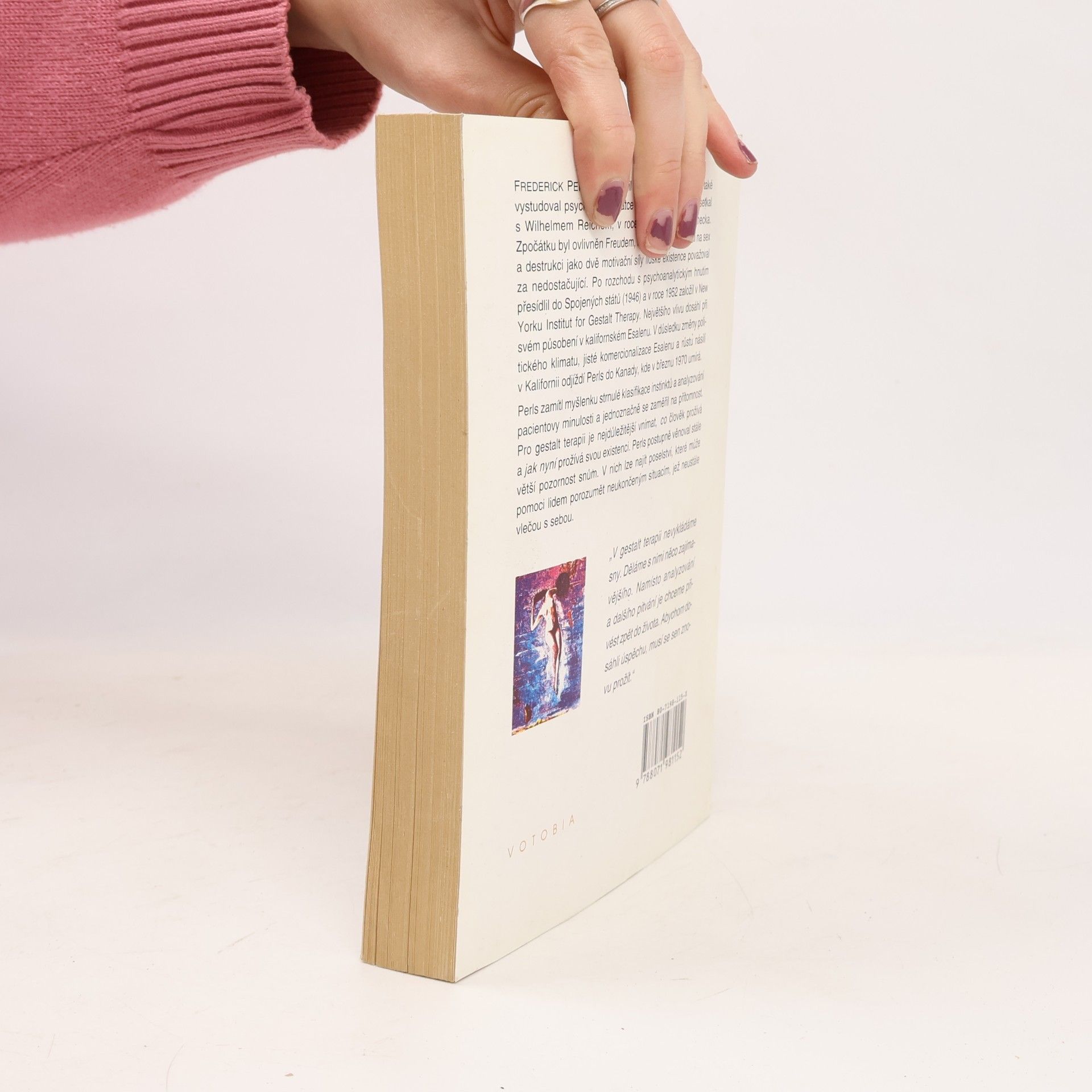 Frederick Salomon Perls Gestalt terapie doslova