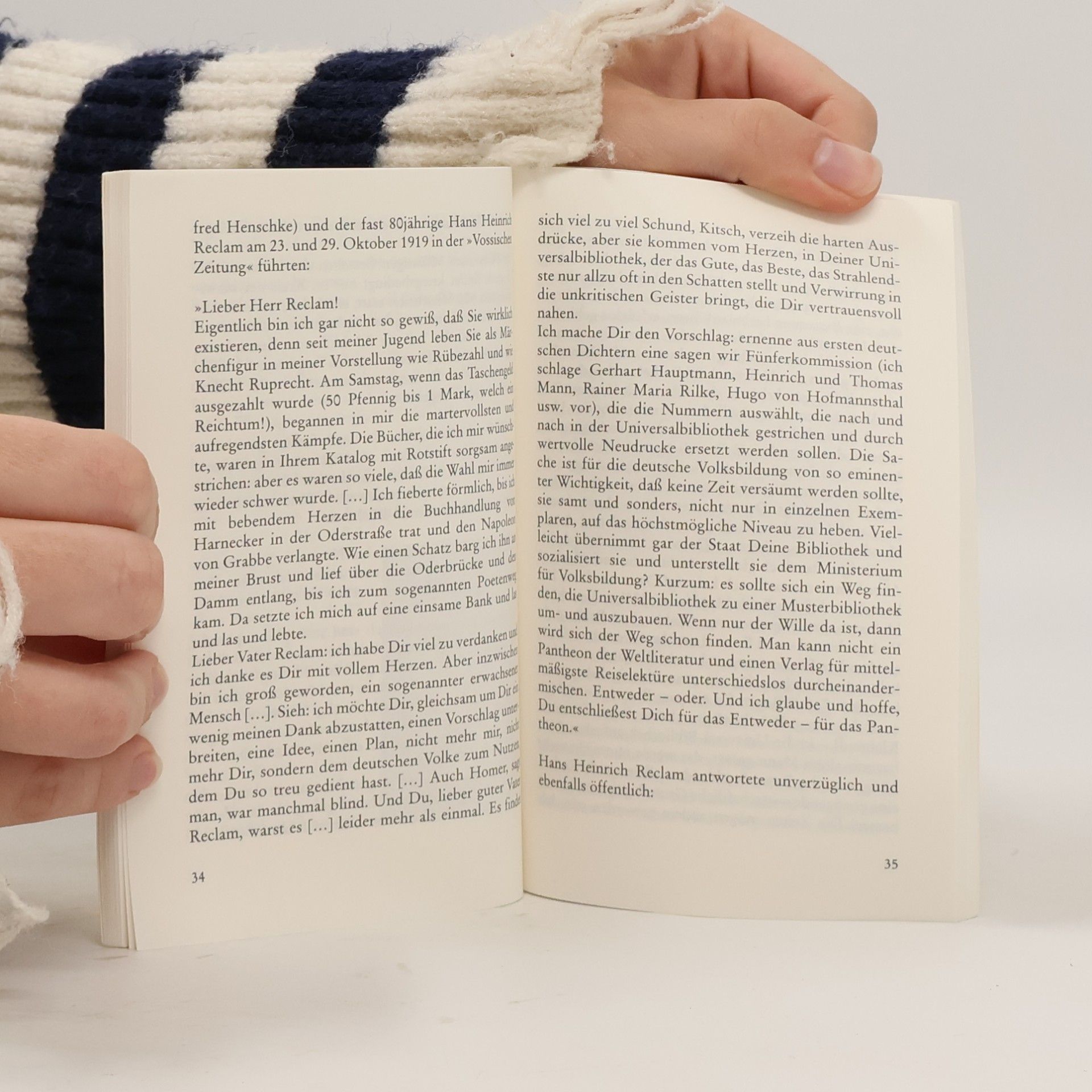 Frank R. Max Der Reclam Verlag. Eine kurze Chronik