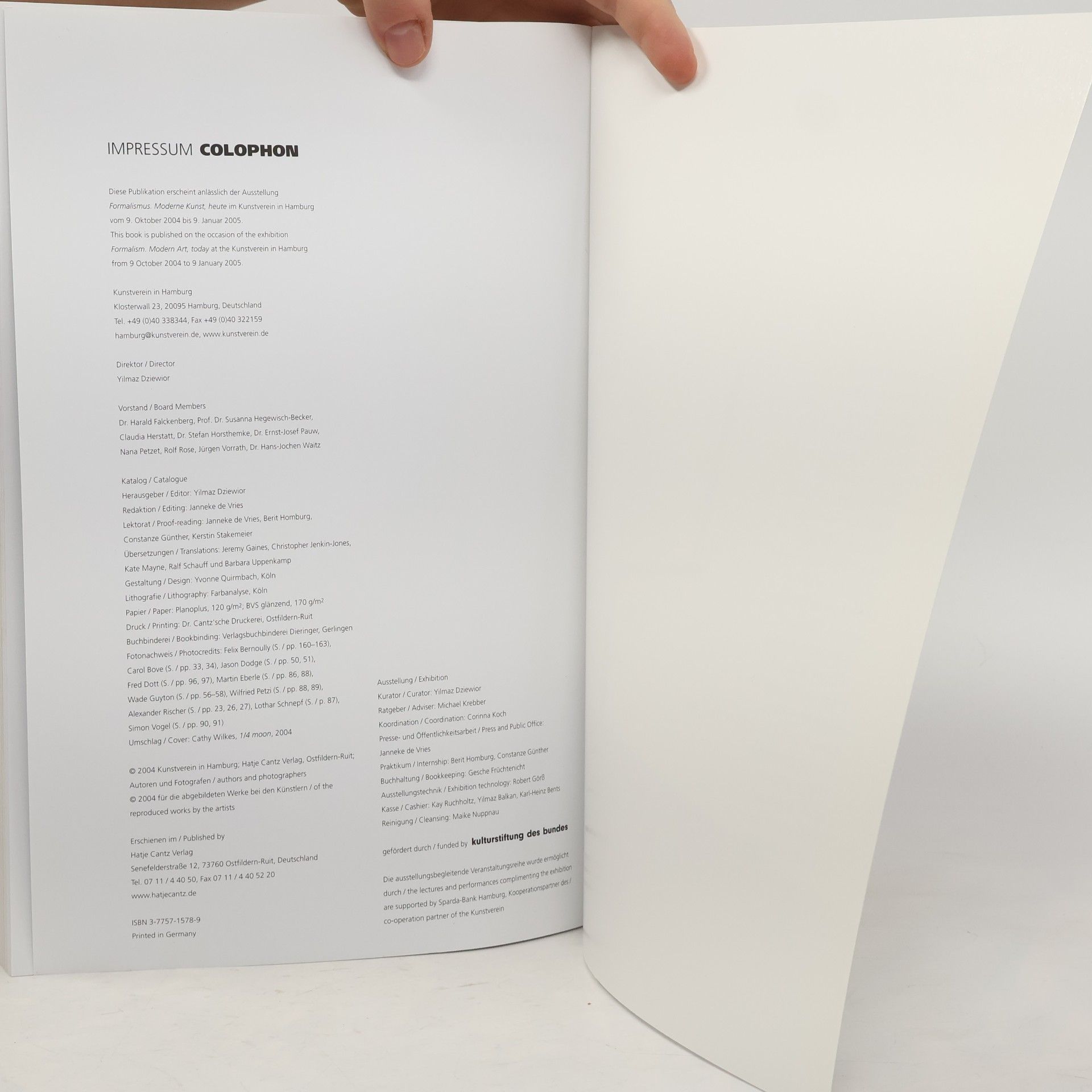 Katrina M Brown Kunstverein in Hamburg: Formalismus: moderne Kunst, heute