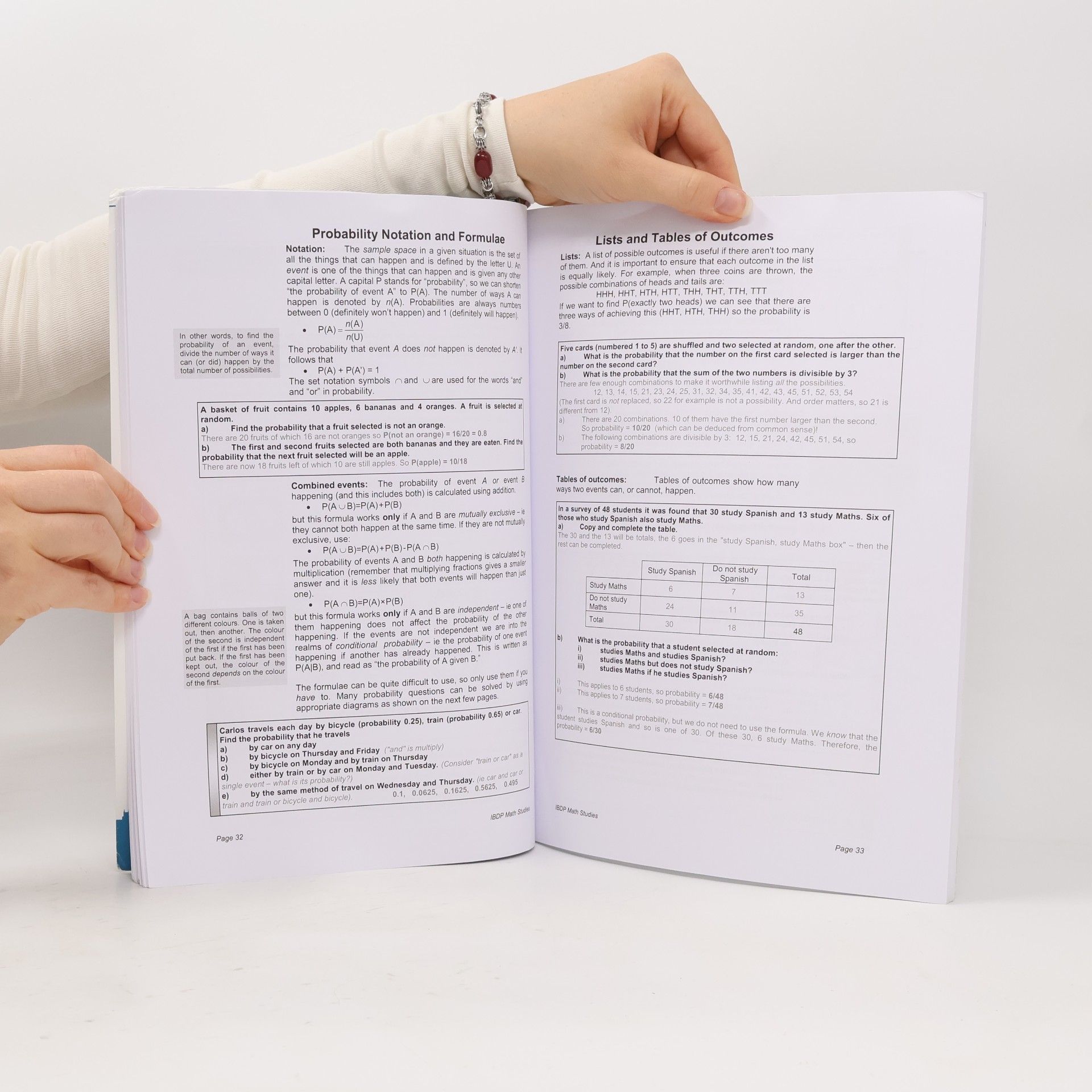 Iva Lucas IB Mathematical Studies