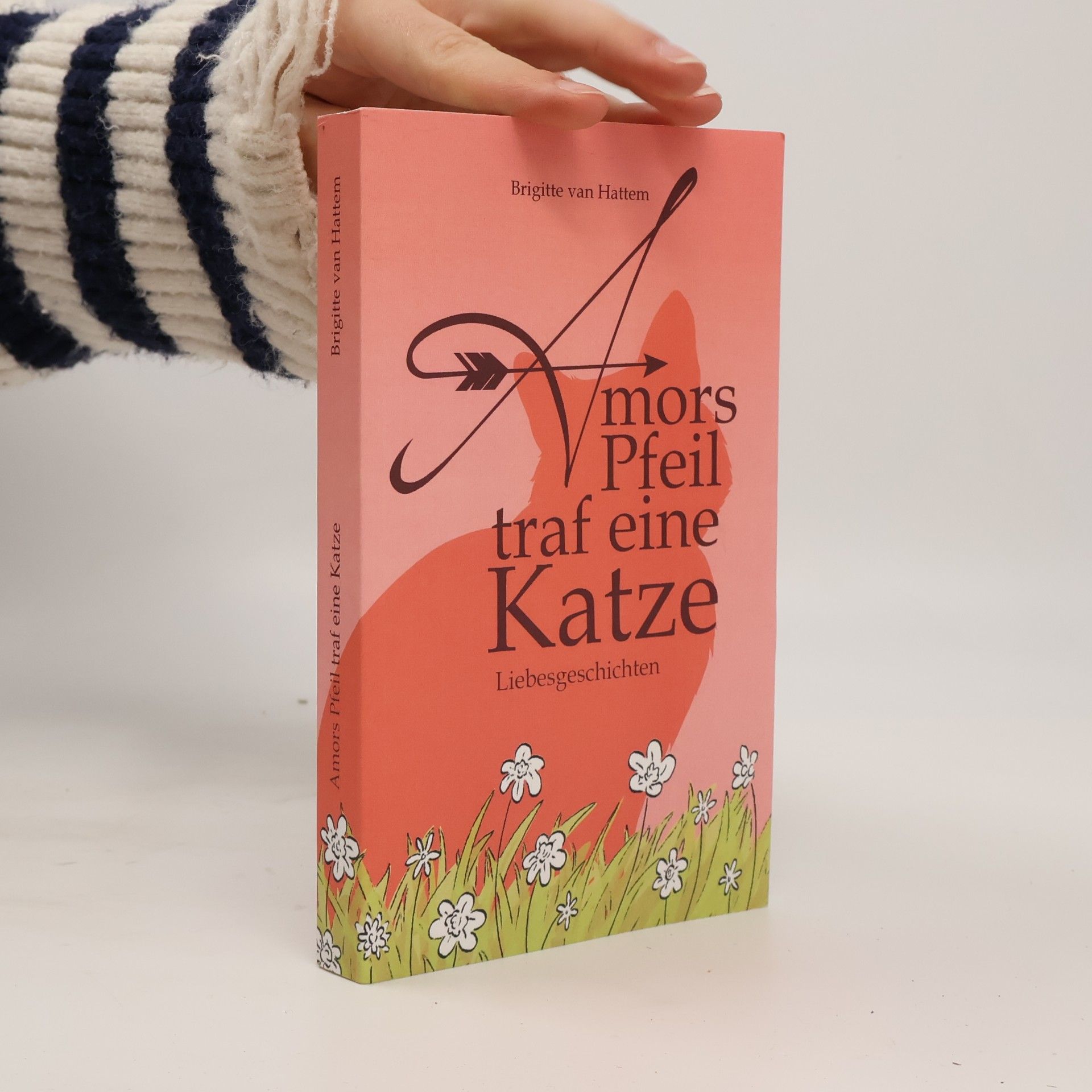 Brigitte van Hattem Amors Pfeil traf eine Katze