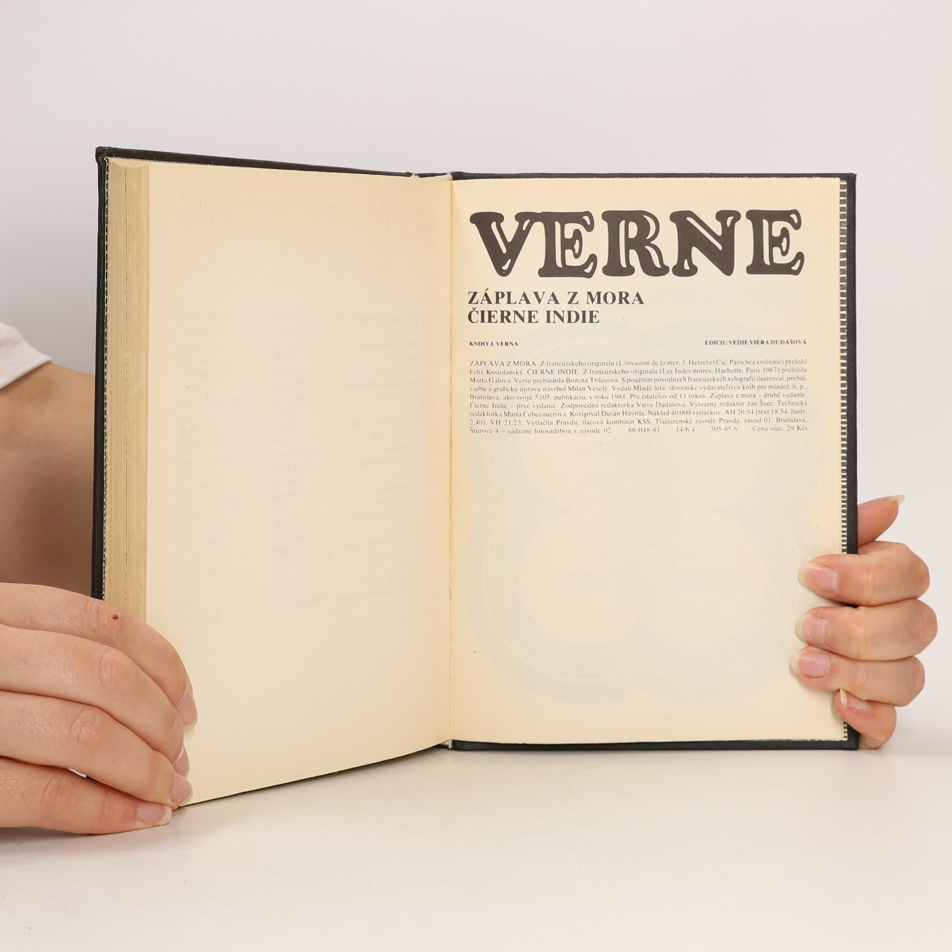 Jules Verne Záplava z mora. Čierne Indie