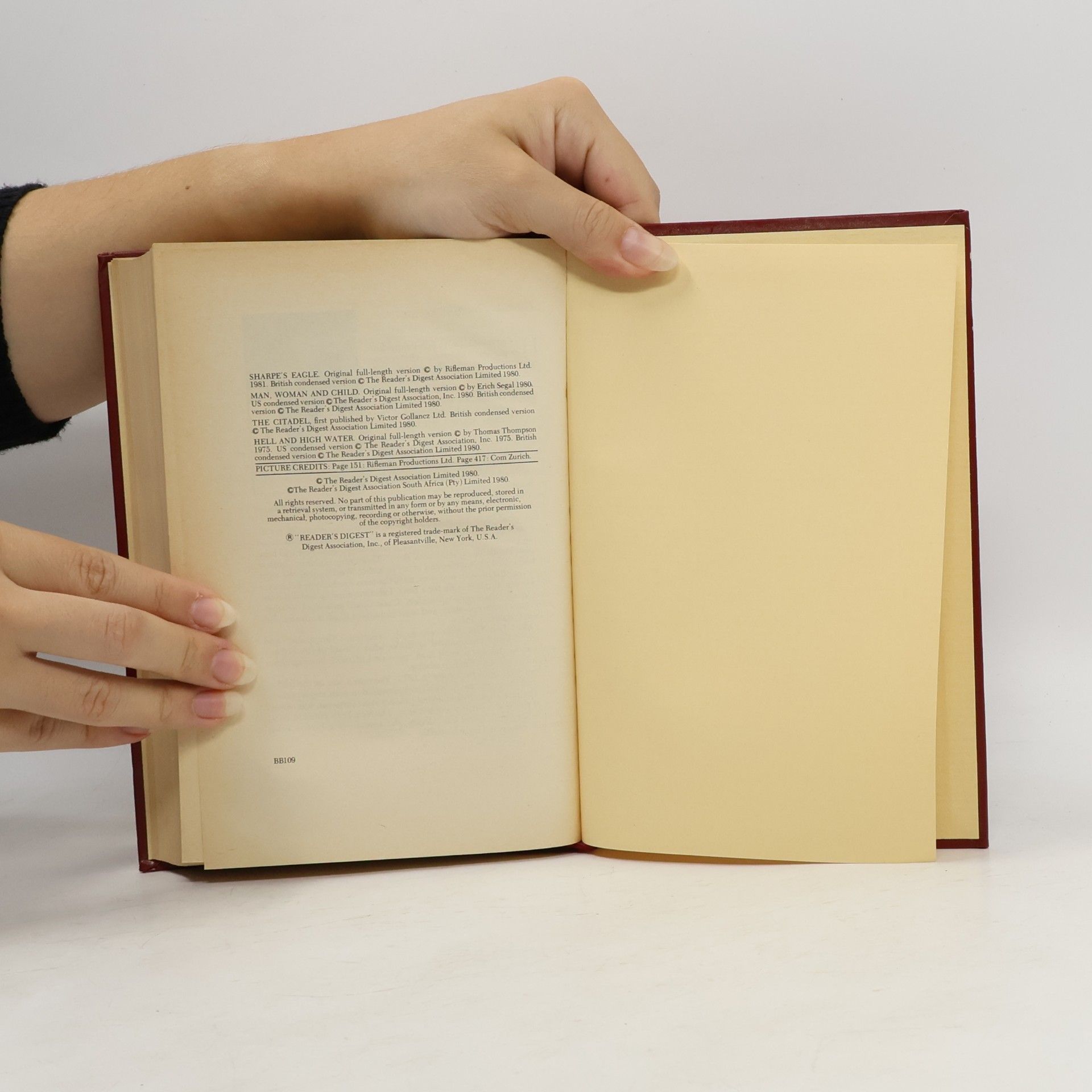 Erich Segal Reader's Digest Condensed Books