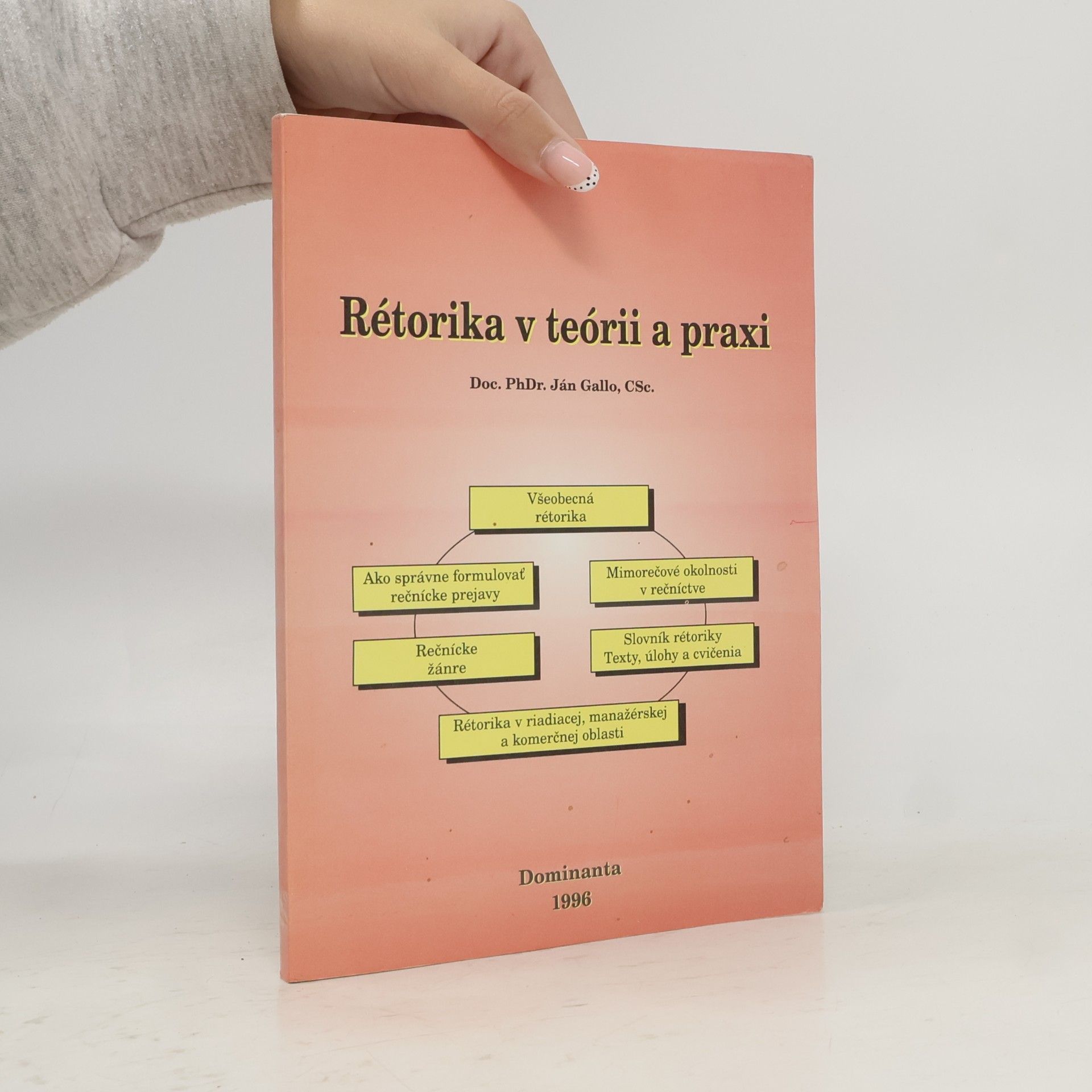Ján Gallo Rétorika v teórii a praxi