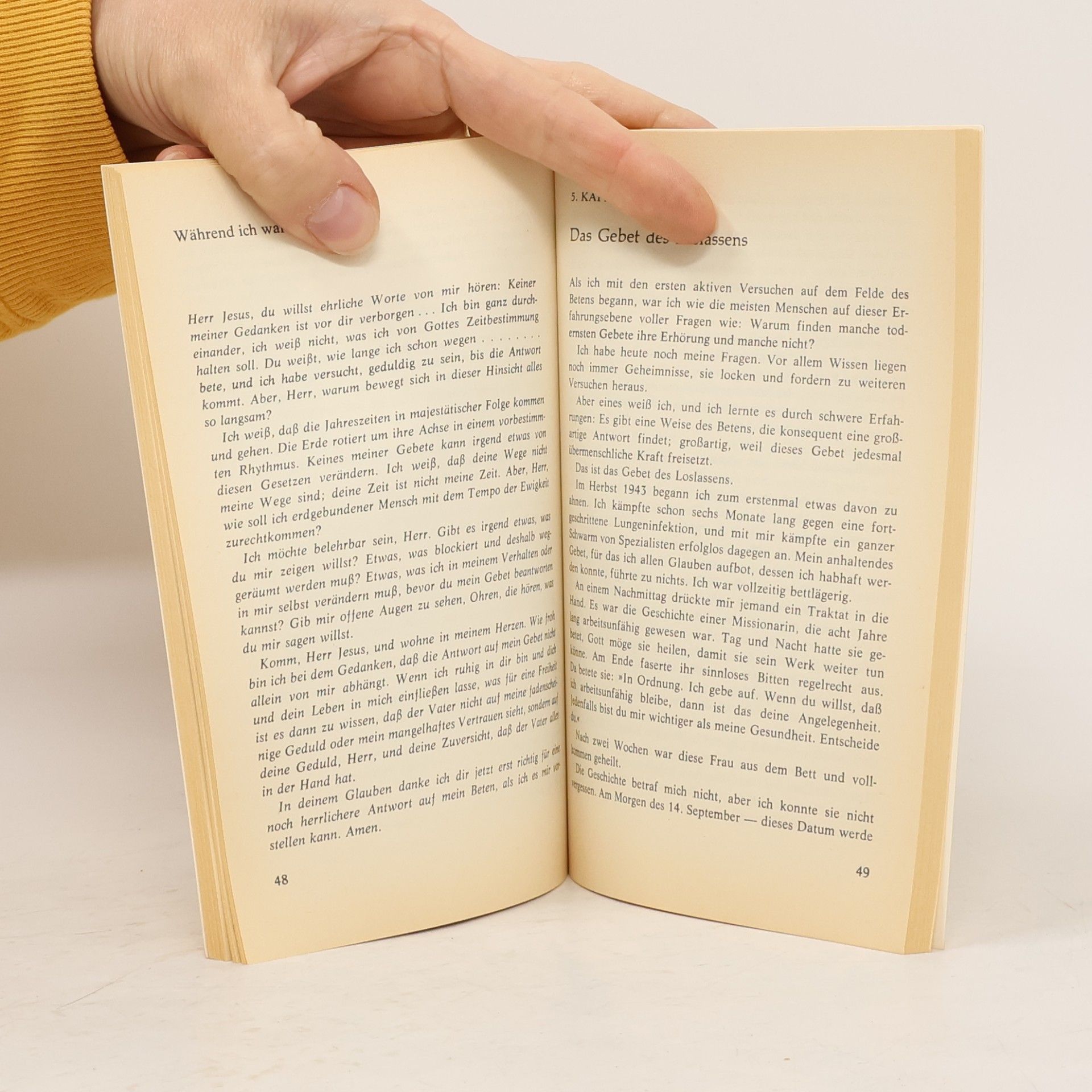 Catherine Marshall Bete und staune