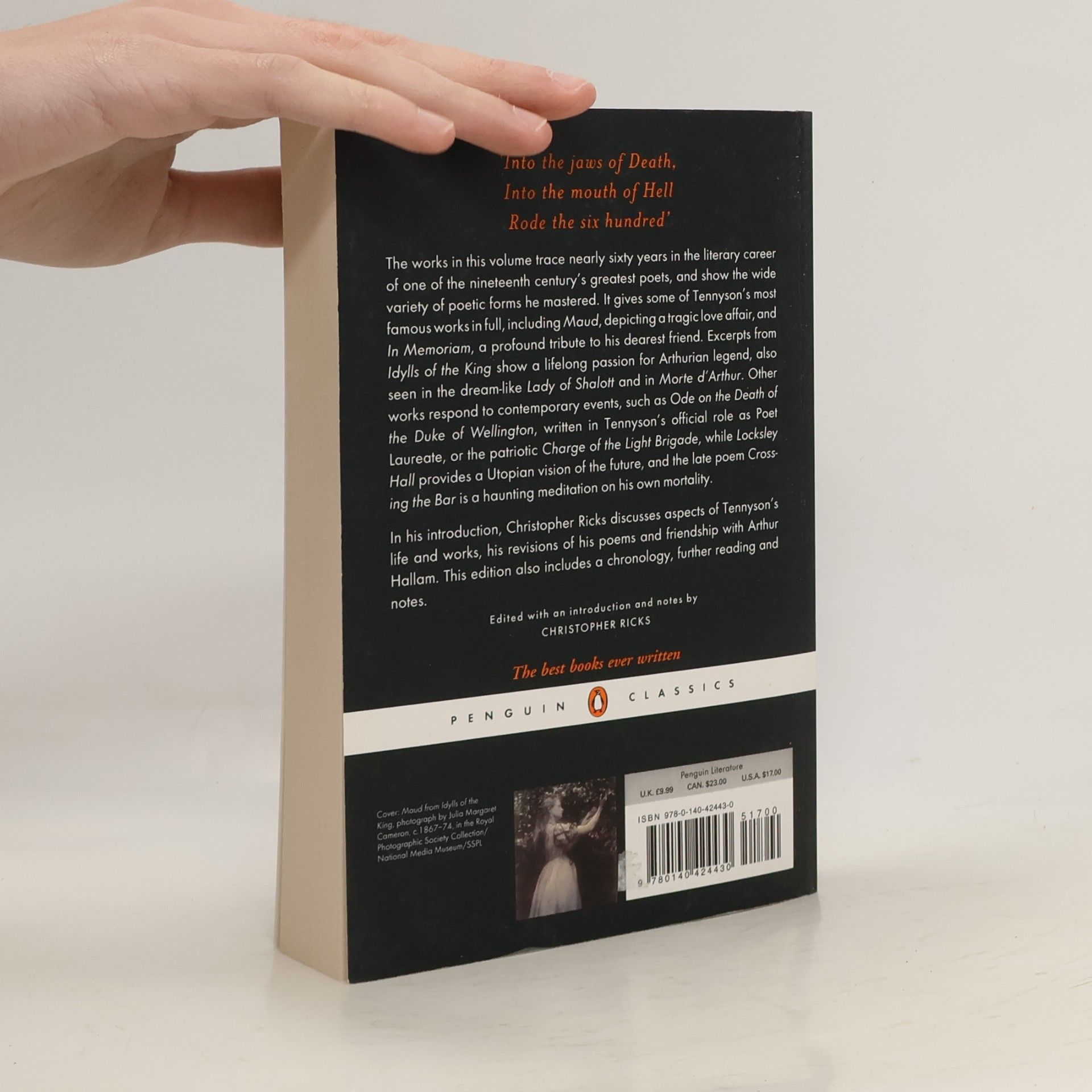 Alfred Tennyson Penguin Classics: Selected Poems - Tennyson