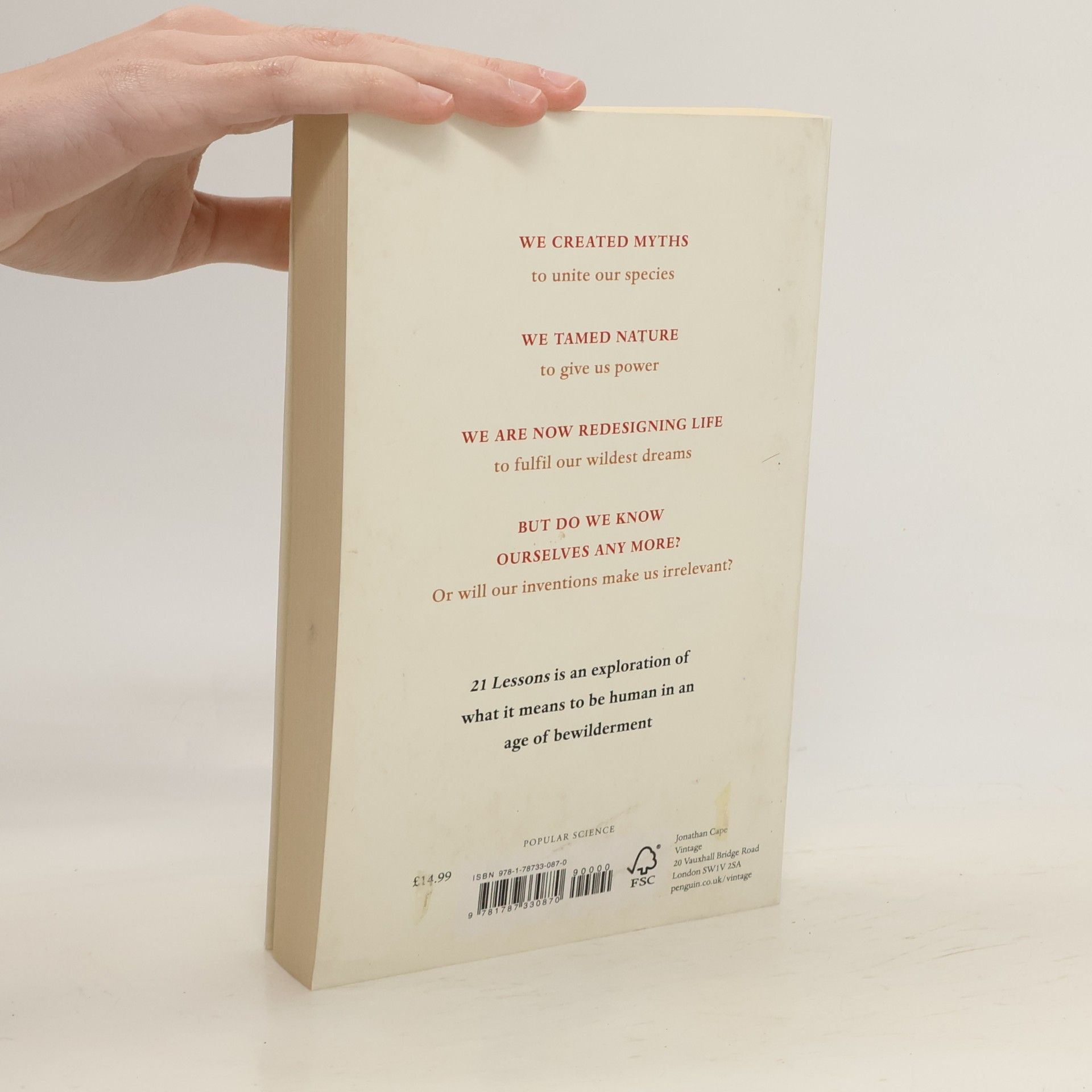 Yuval Noah Harari 21 lessons for the 21st century