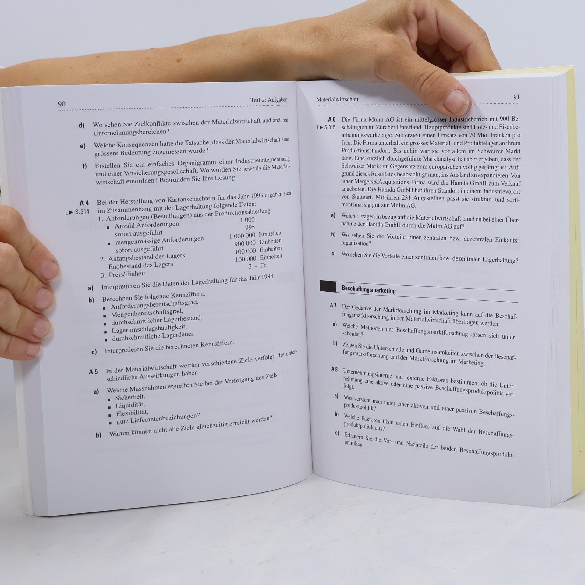 Jean-Paul Thommen Übungsbuch managementorientierte Betriebswirtschaftslehre