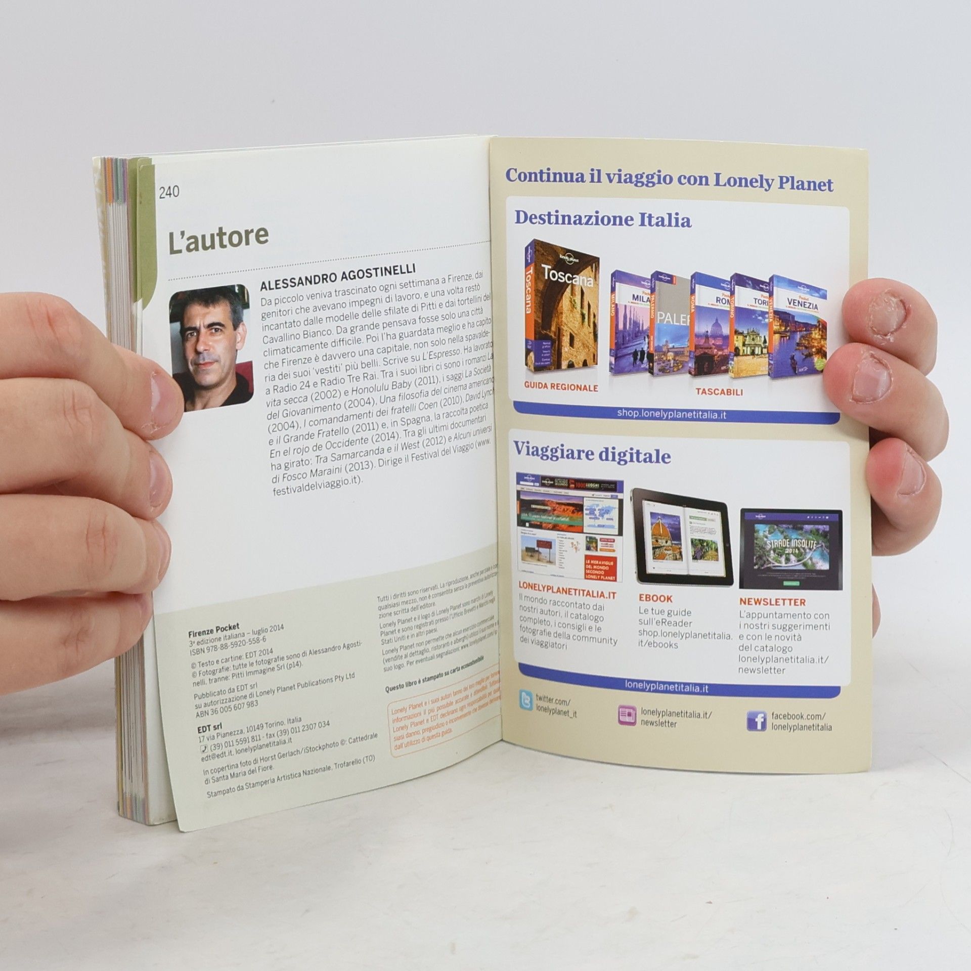 Alessandro Agostinelli Lonely Planet Pocket: Firenze