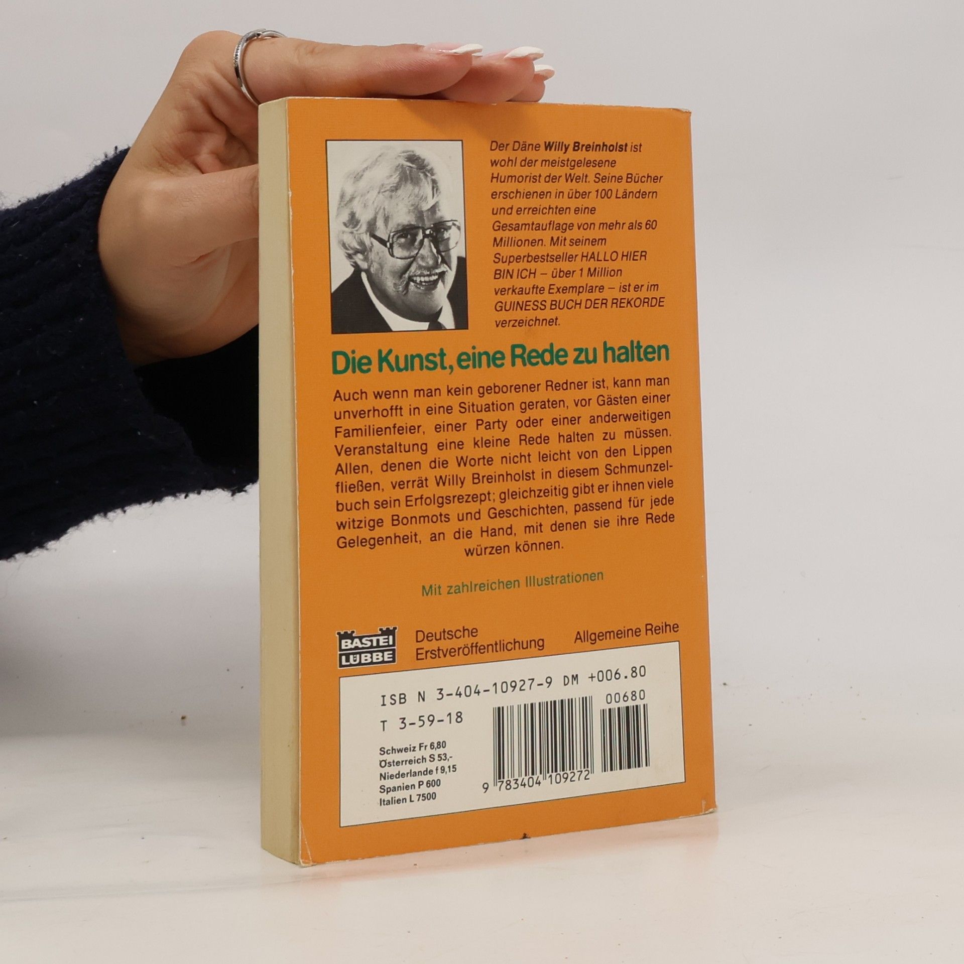 Willy Breinholst Die Kunst, eine Rede zu halten