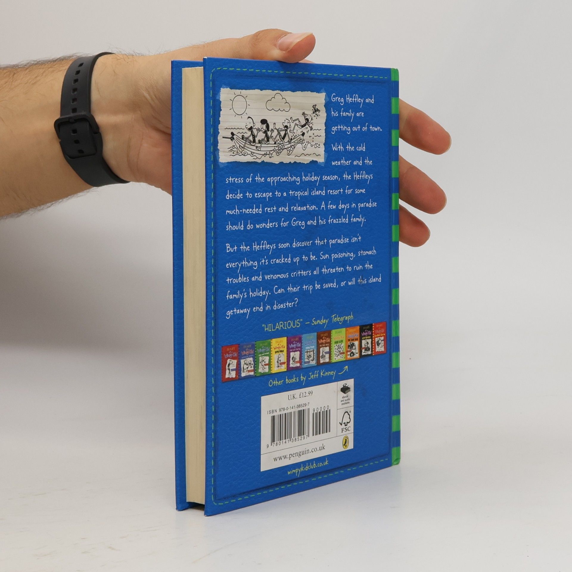 Jeff Kinney Diary of a wimpy kid. The getaway