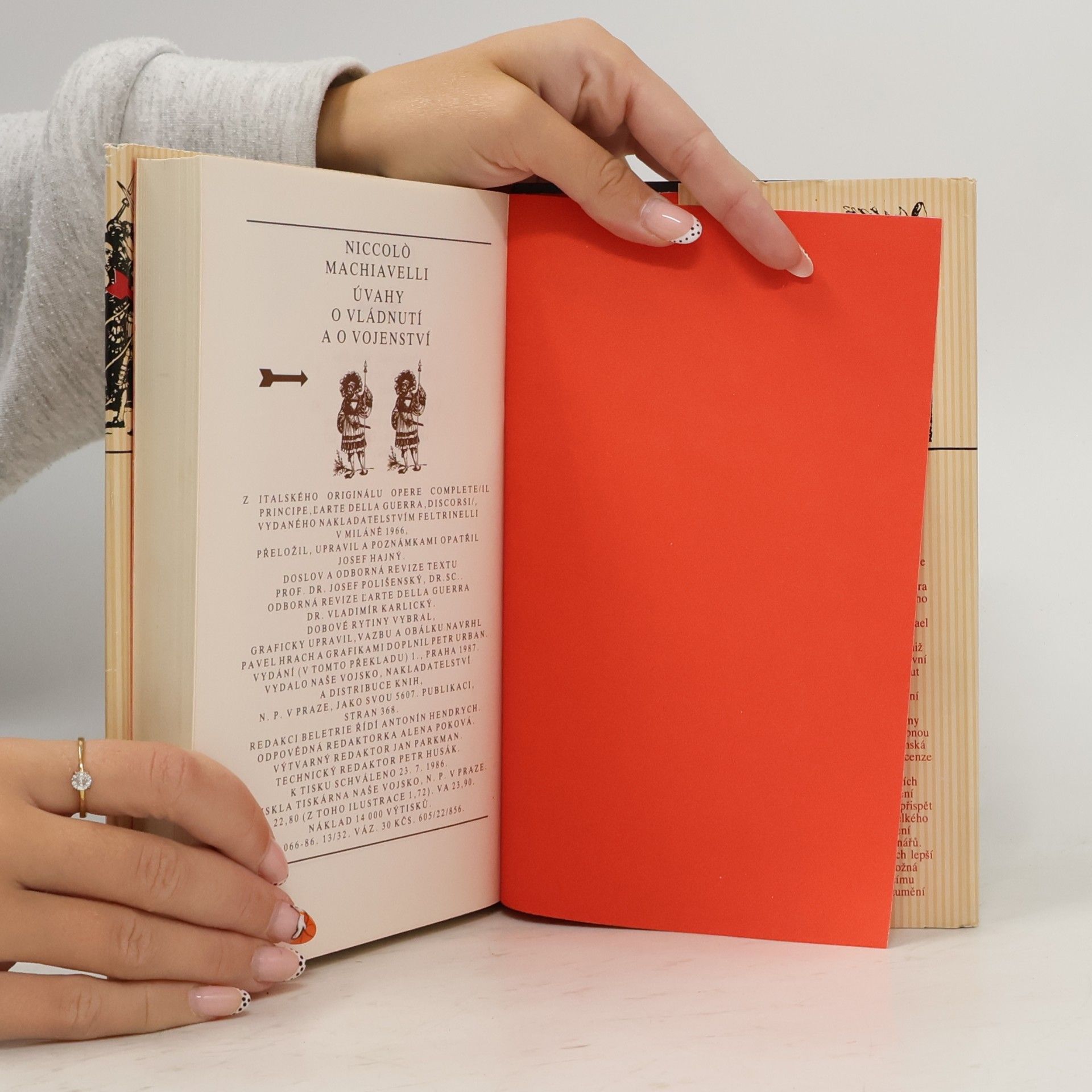 Niccolò Machiavelli Úvahy o vládnutí a o vojenství
